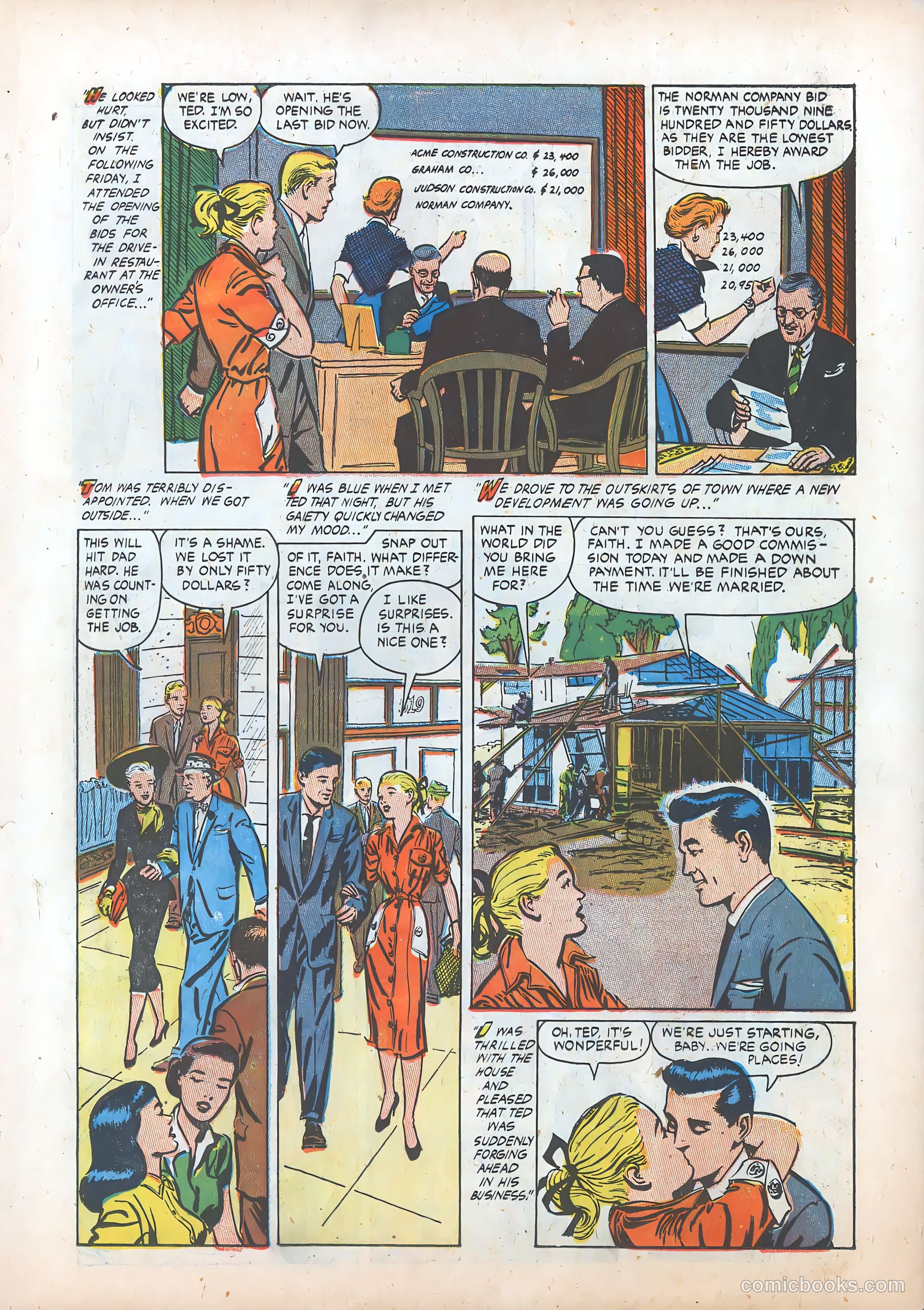 Pictorial Romances #22 — page 15 of 36
