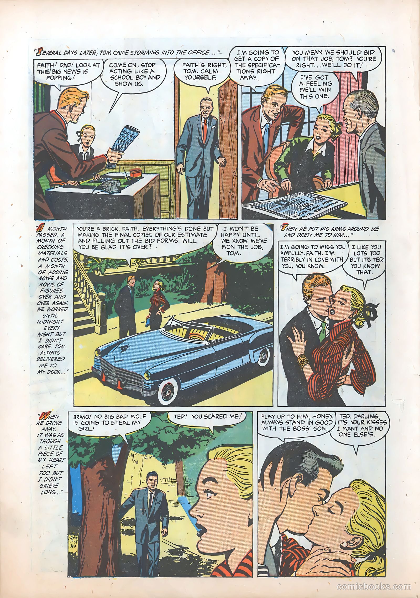 Pictorial Romances #22 — page 16 of 36