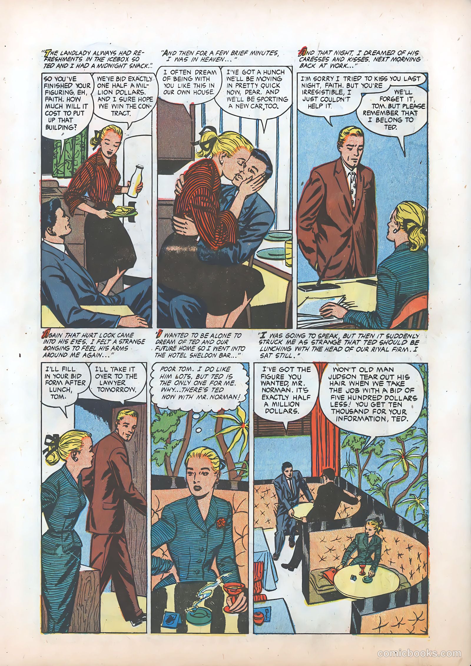 Pictorial Romances #22 — page 17 of 36