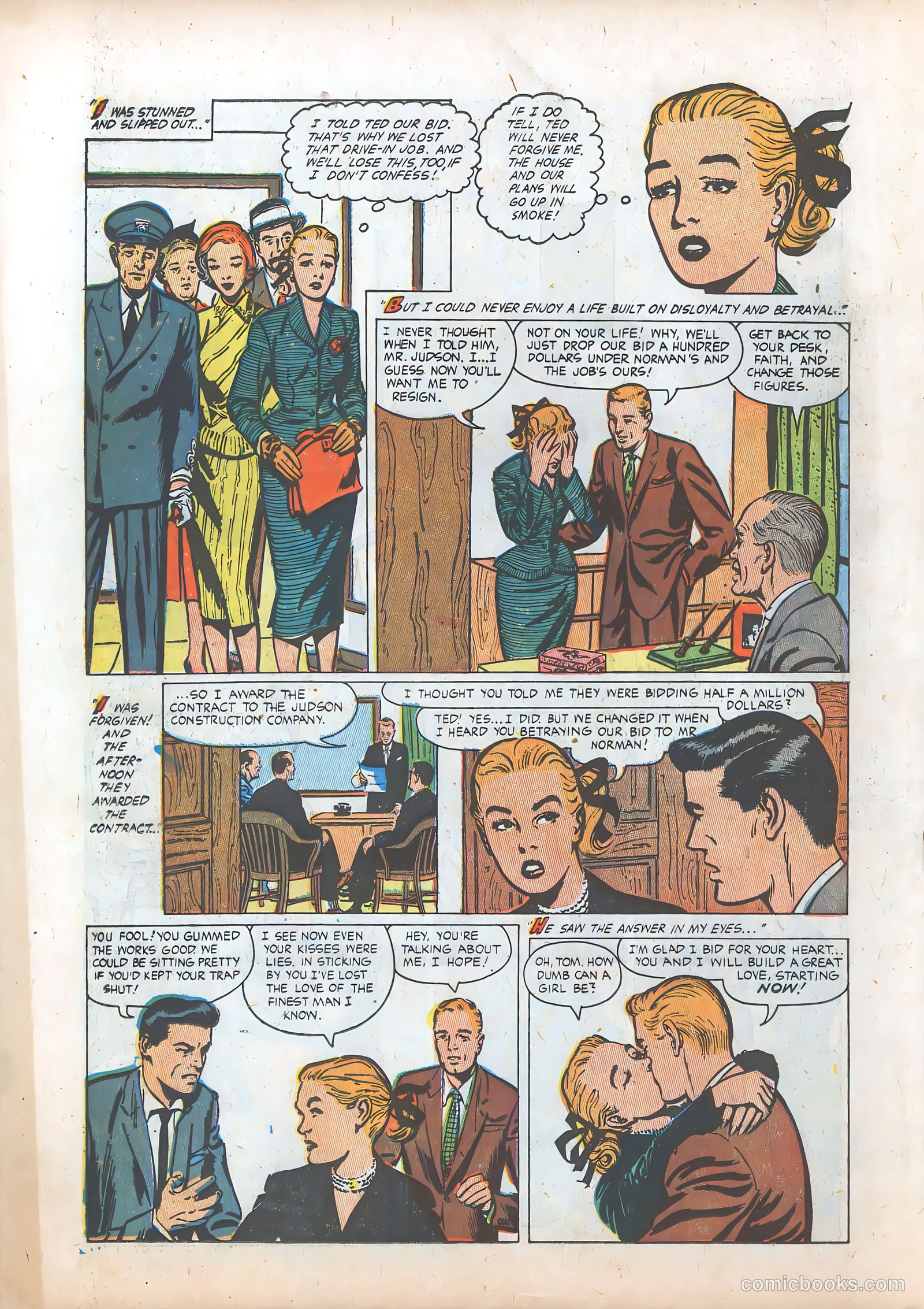 Pictorial Romances #22 — page 18 of 36