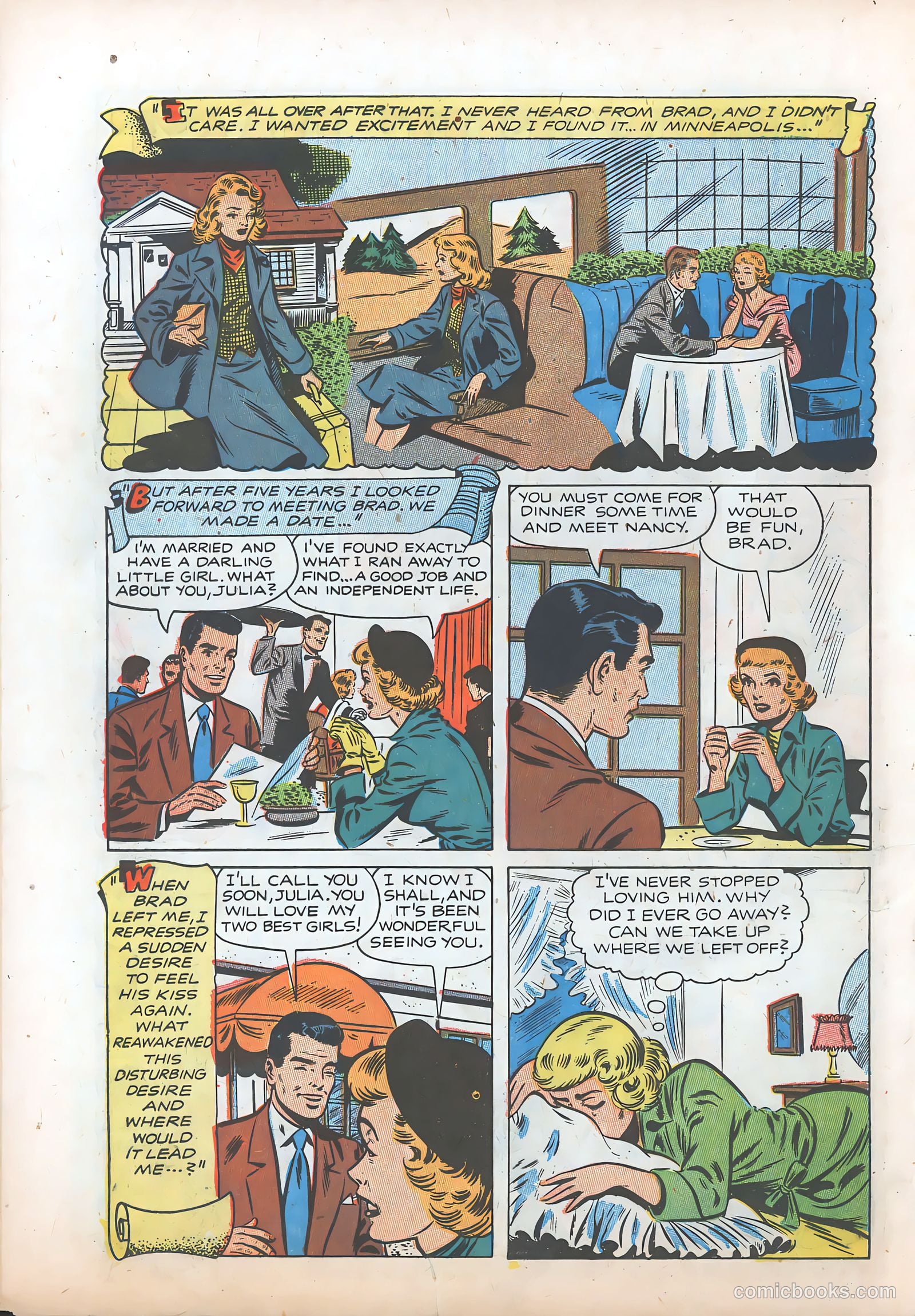 Pictorial Romances #22 — page 20 of 36