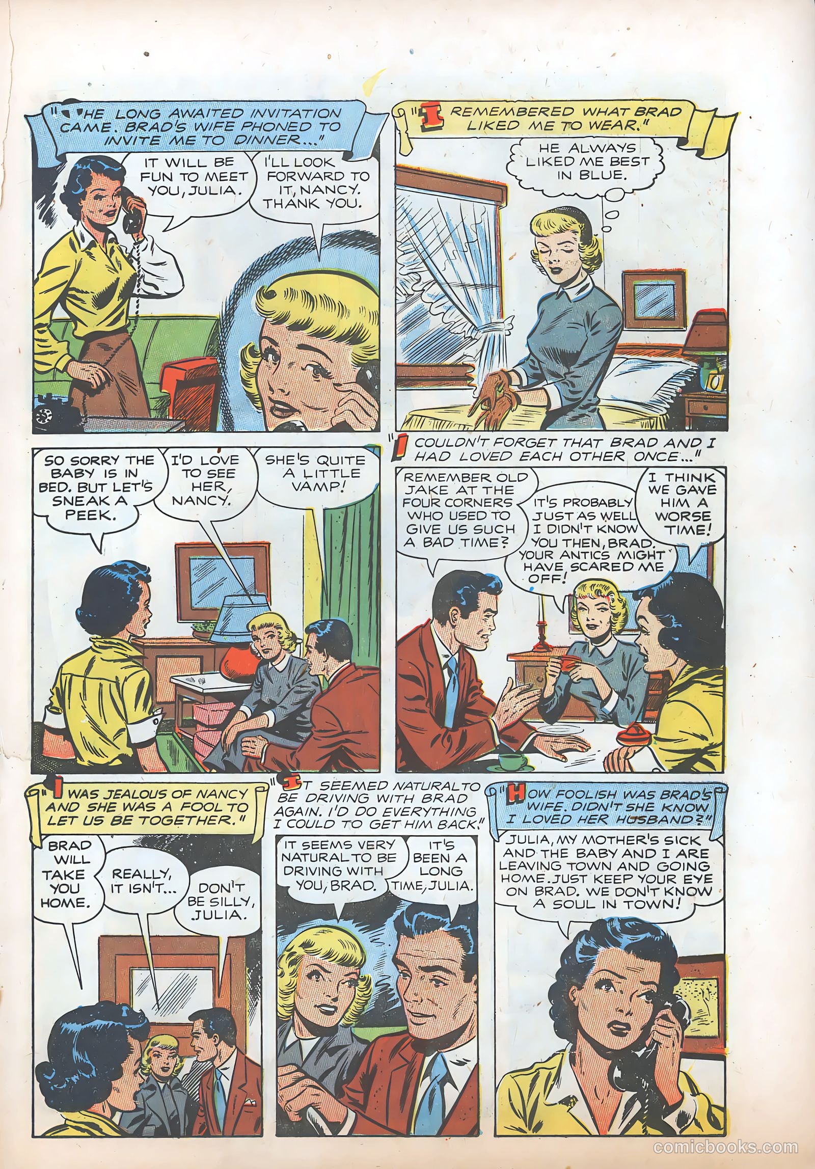 Pictorial Romances #22 — page 21 of 36