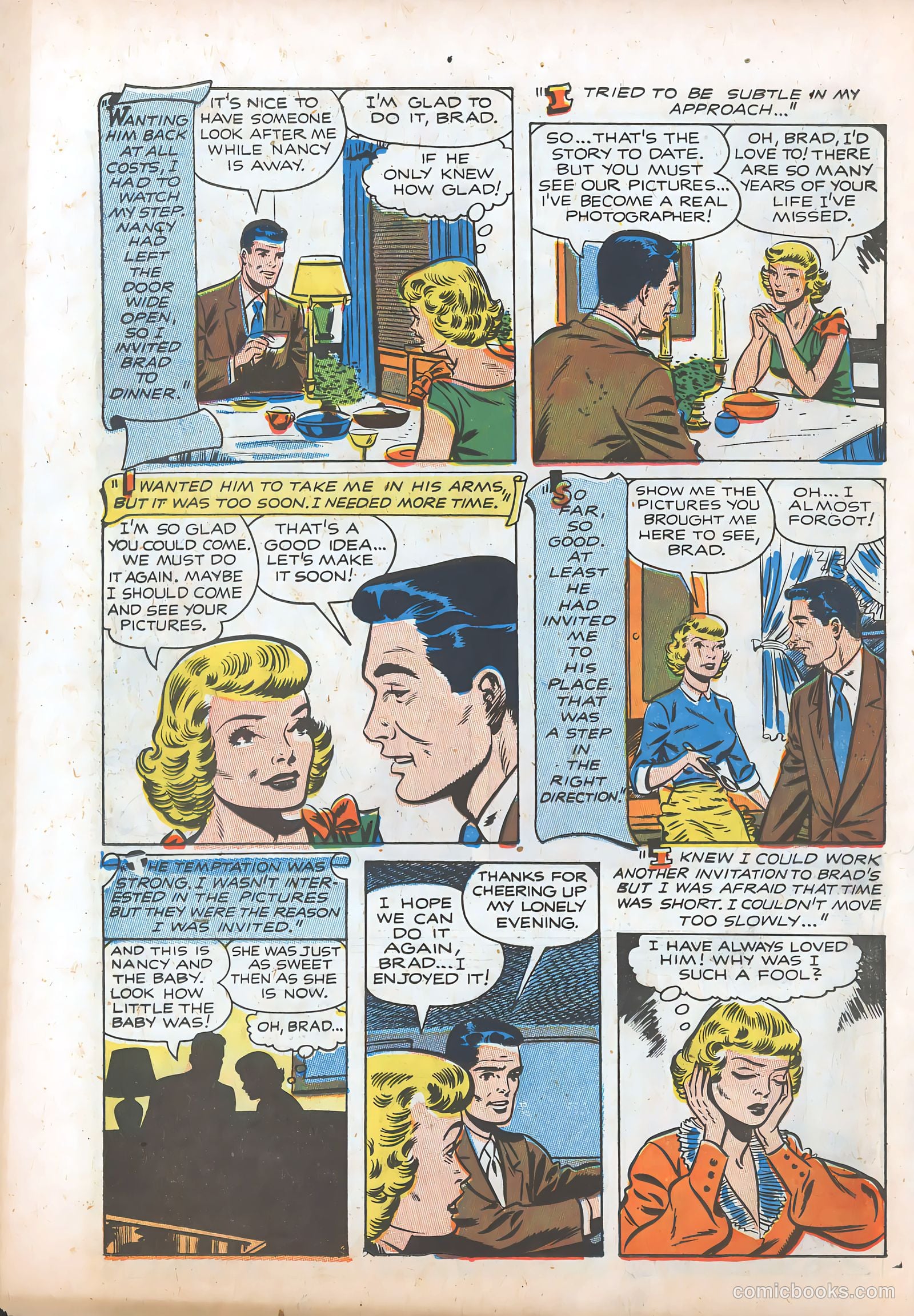 Pictorial Romances #22 — page 22 of 36