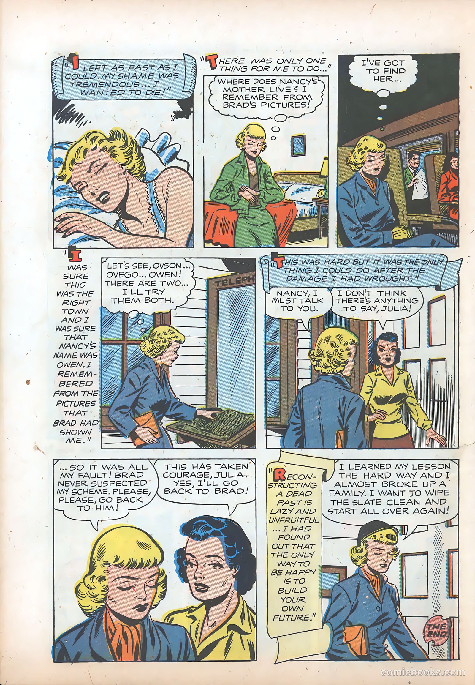 Pictorial Romances #22 — page 24 of 36