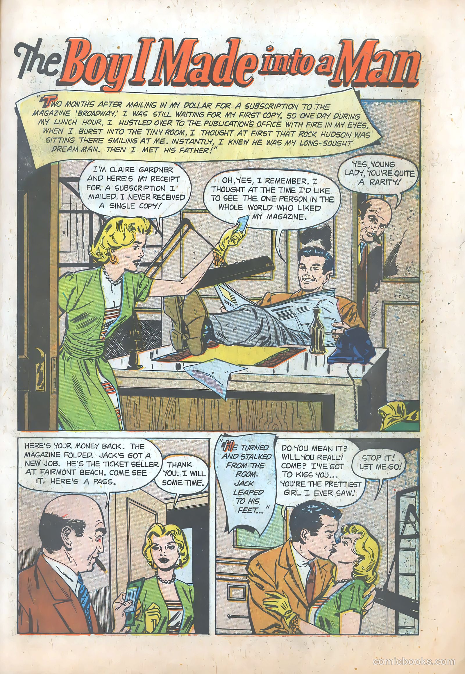 Pictorial Romances #22 — page 27 of 36