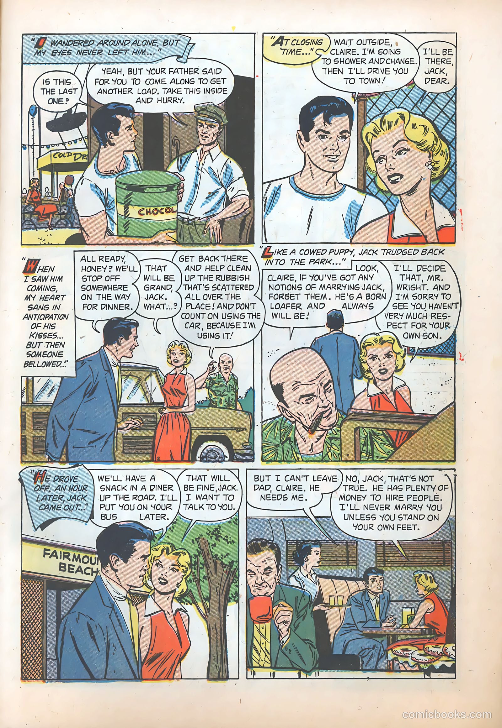 Pictorial Romances #22 — page 29 of 36
