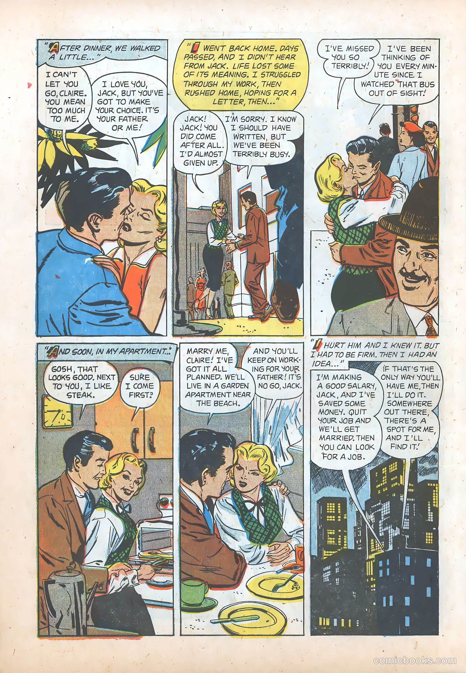 Pictorial Romances #22 — page 30 of 36