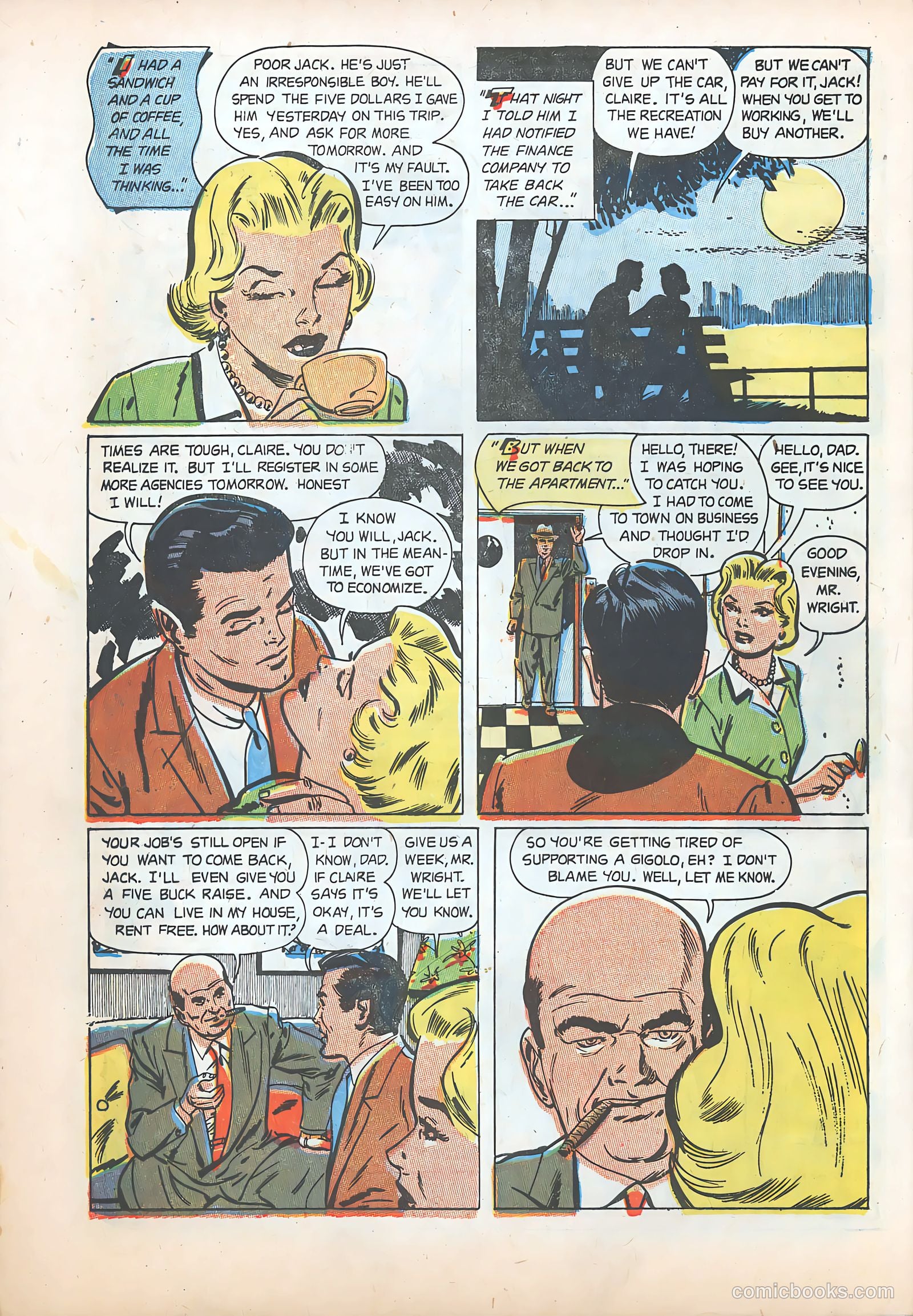 Pictorial Romances #22 — page 32 of 36