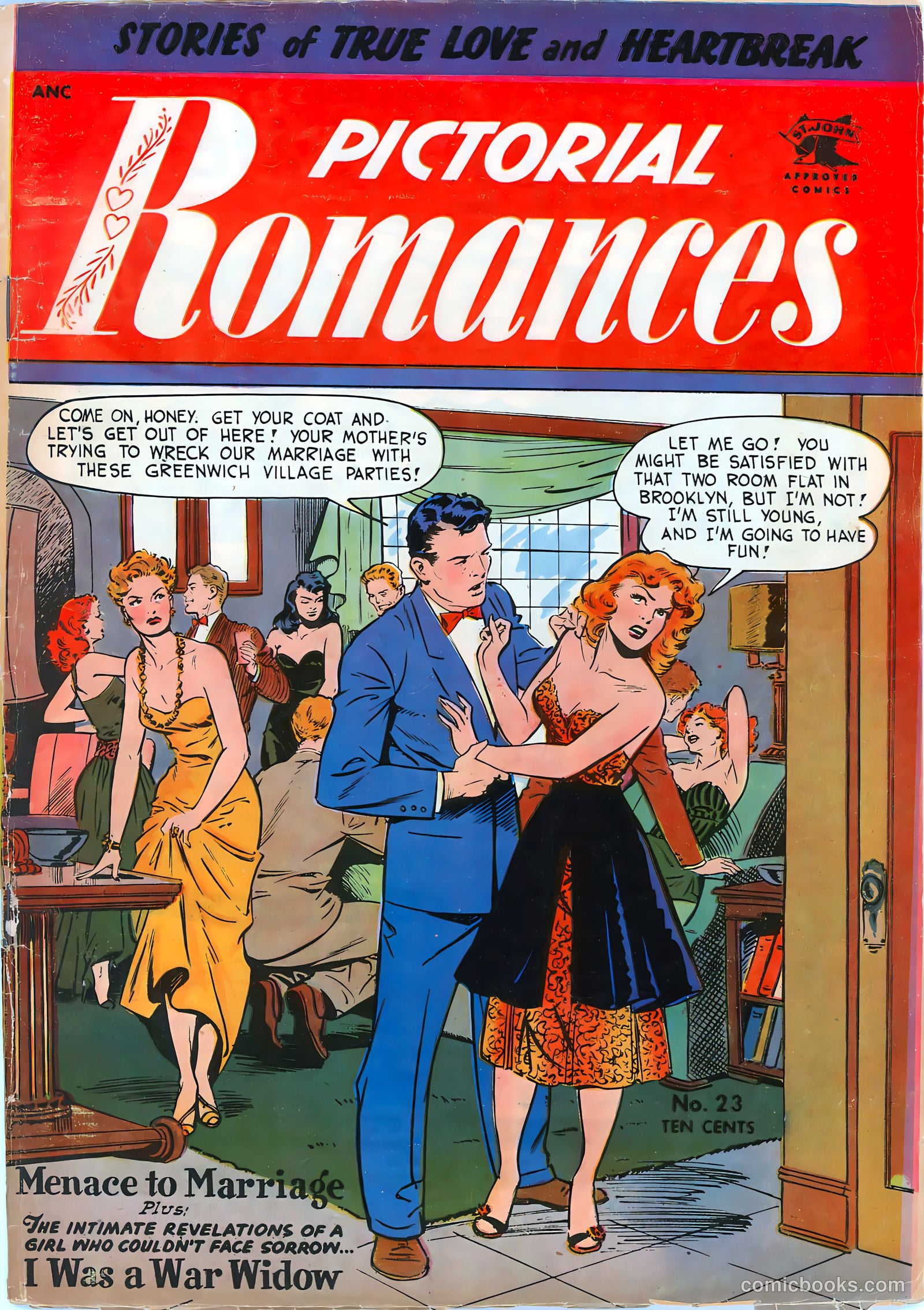 Pictorial Romances #23 — page 1 of 36