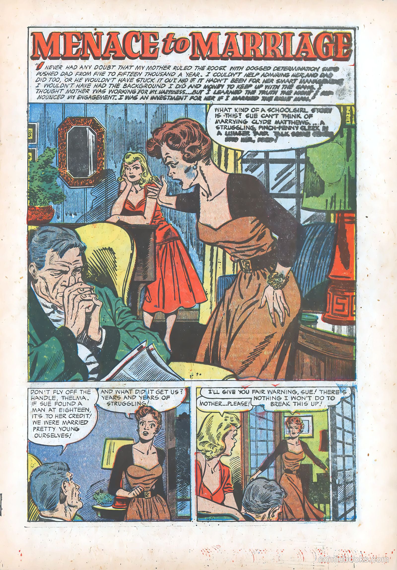 Pictorial Romances #23 — page 3 of 36
