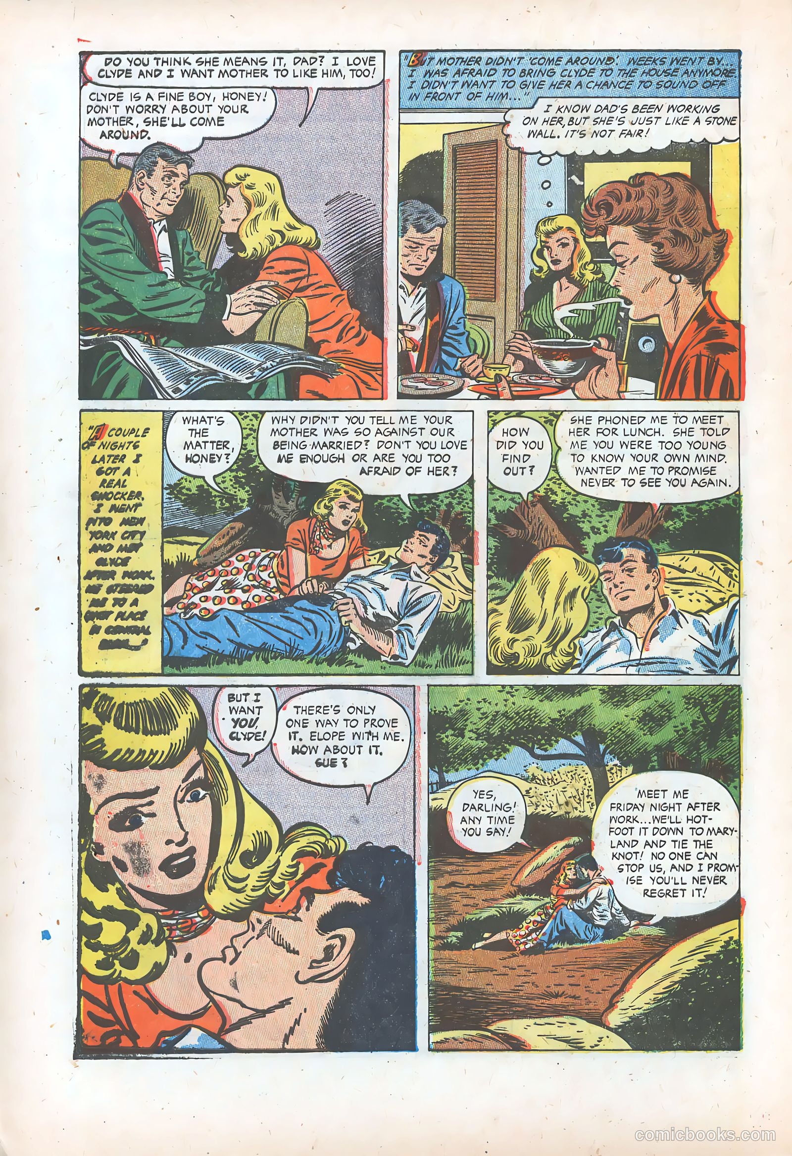 Pictorial Romances #23 — page 4 of 36