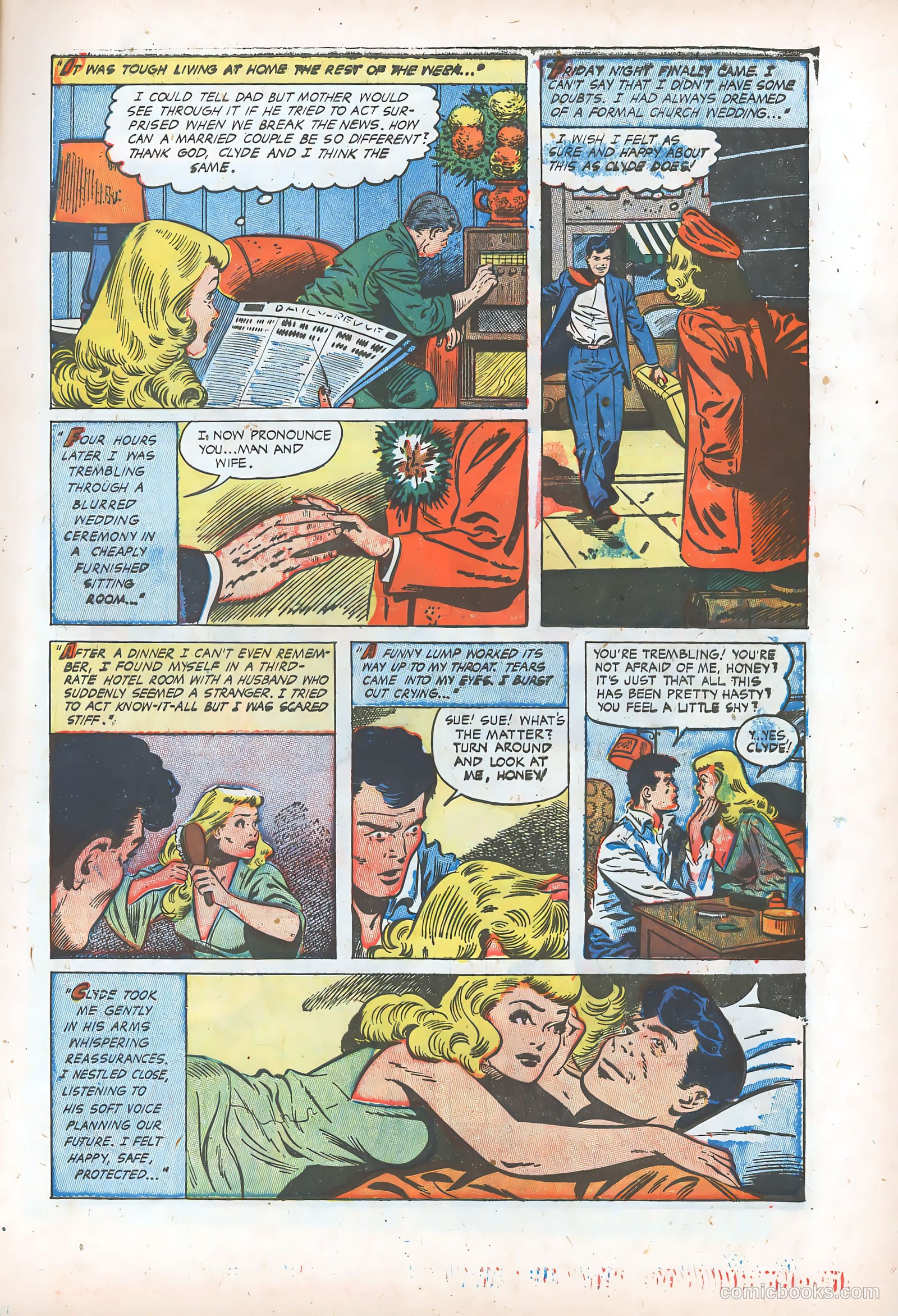 Pictorial Romances #23 — page 5 of 36