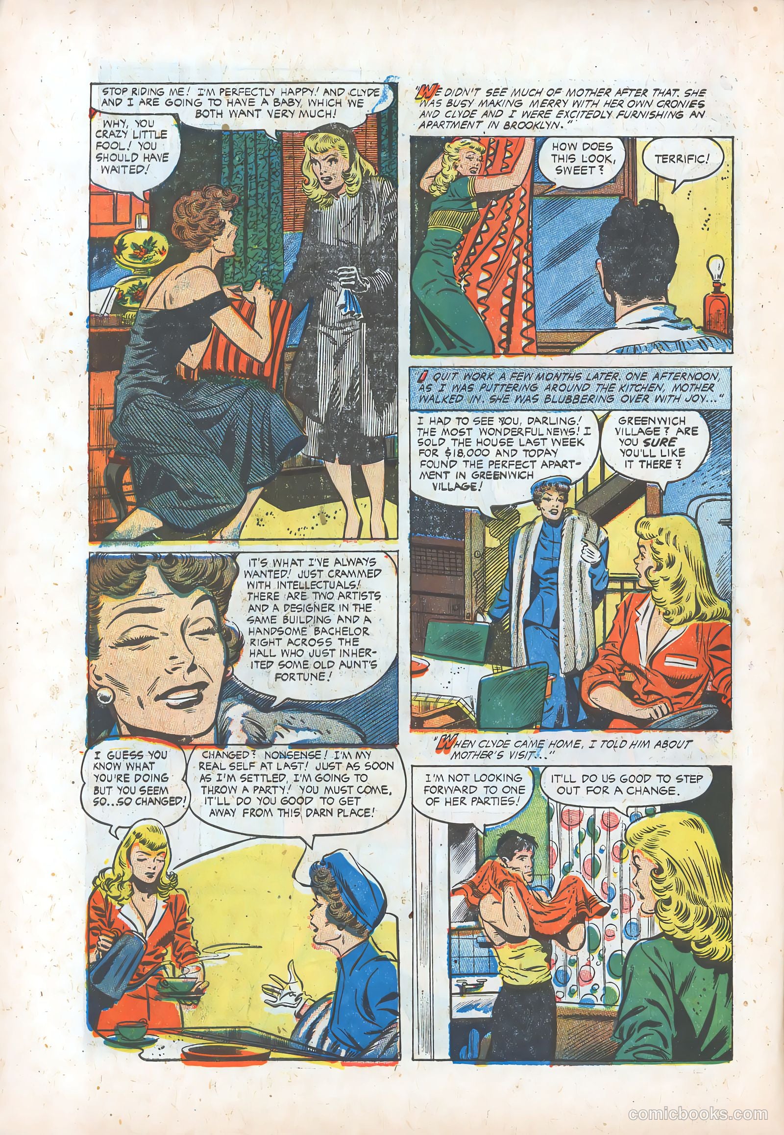 Pictorial Romances #23 — page 10 of 36
