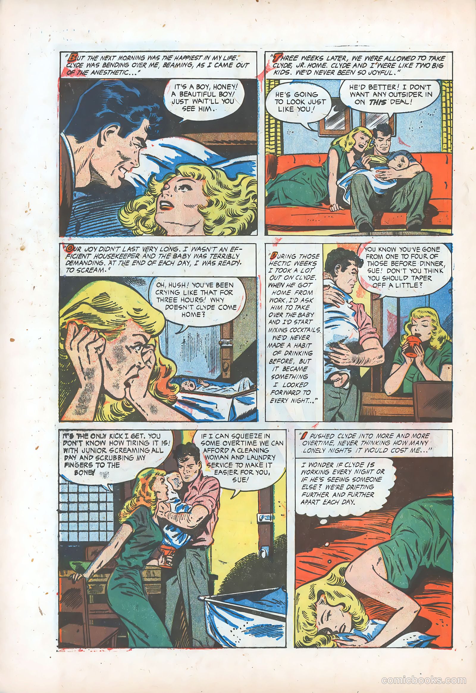 Pictorial Romances #23 — page 12 of 36