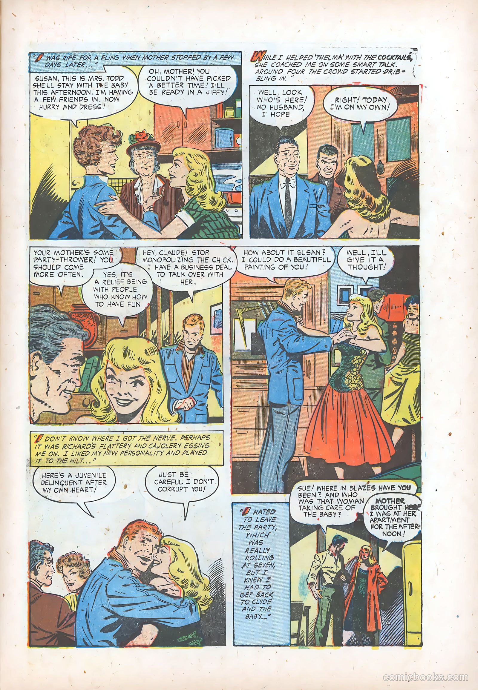 Pictorial Romances #23 — page 13 of 36