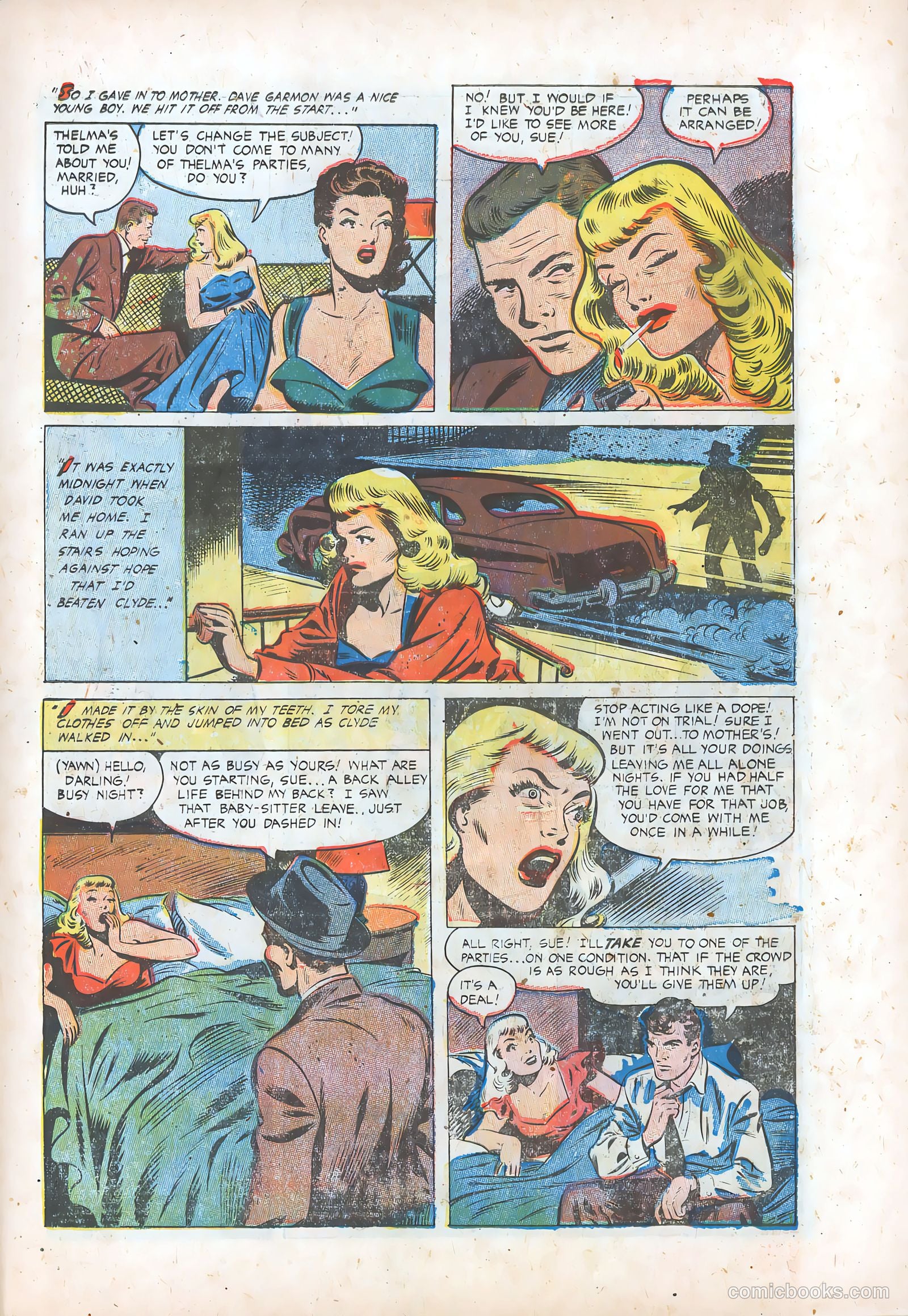 Pictorial Romances #23 — page 15 of 36