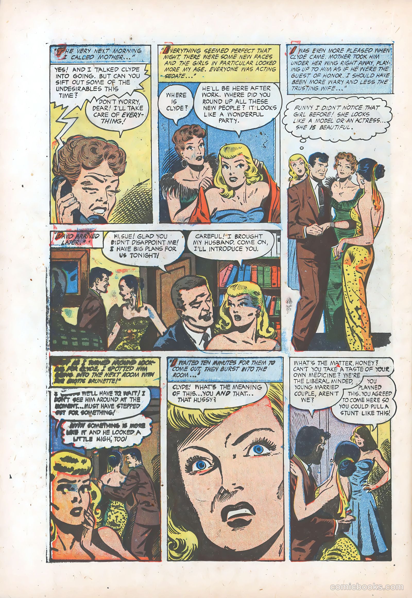 Pictorial Romances #23 — page 16 of 36