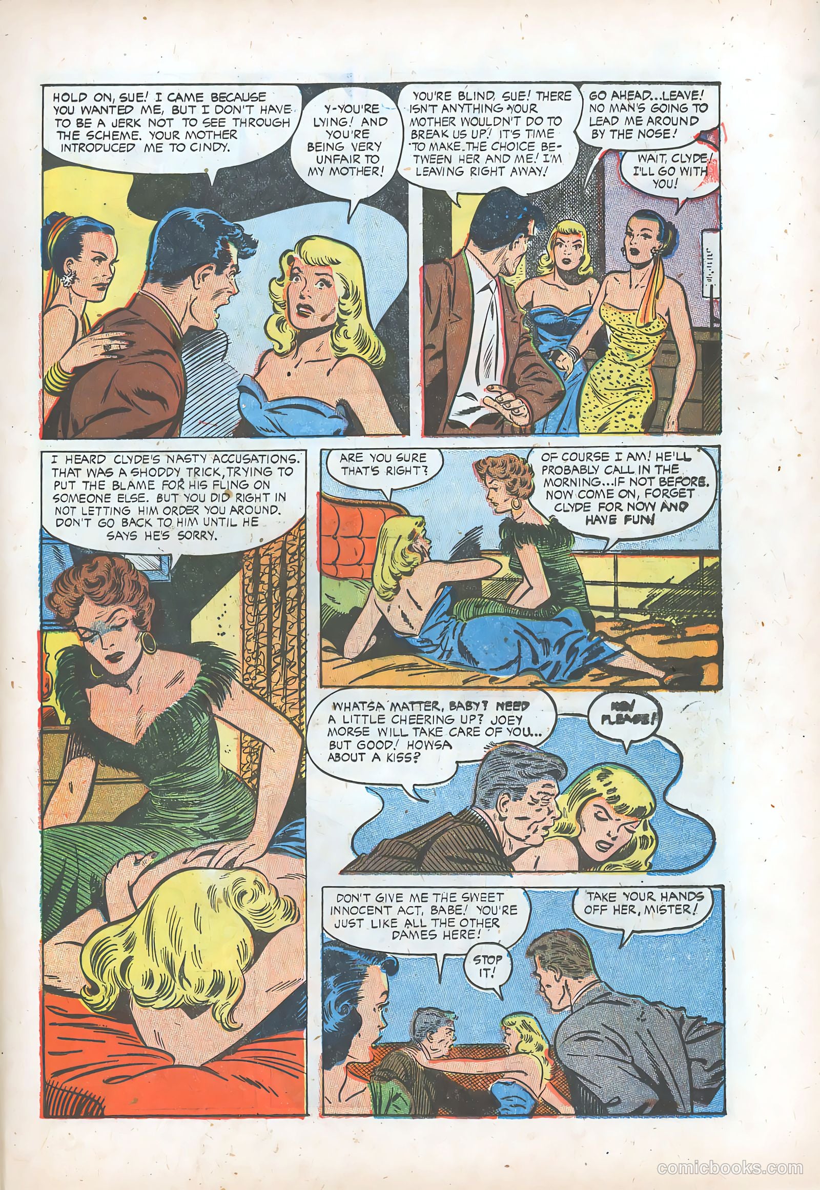 Pictorial Romances #23 — page 17 of 36