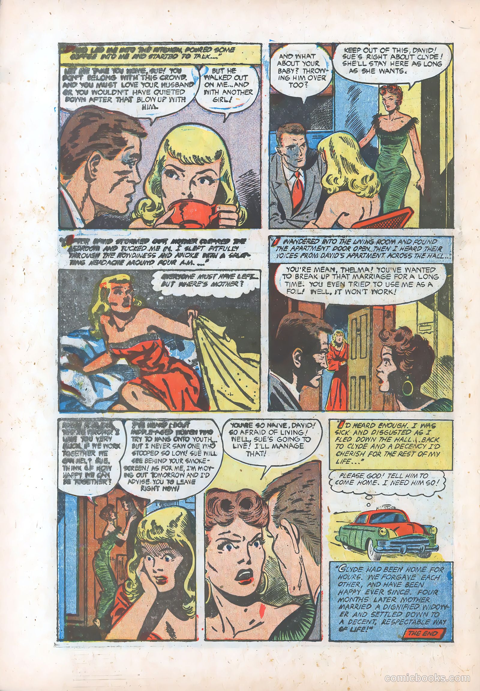 Pictorial Romances #23 — page 18 of 36