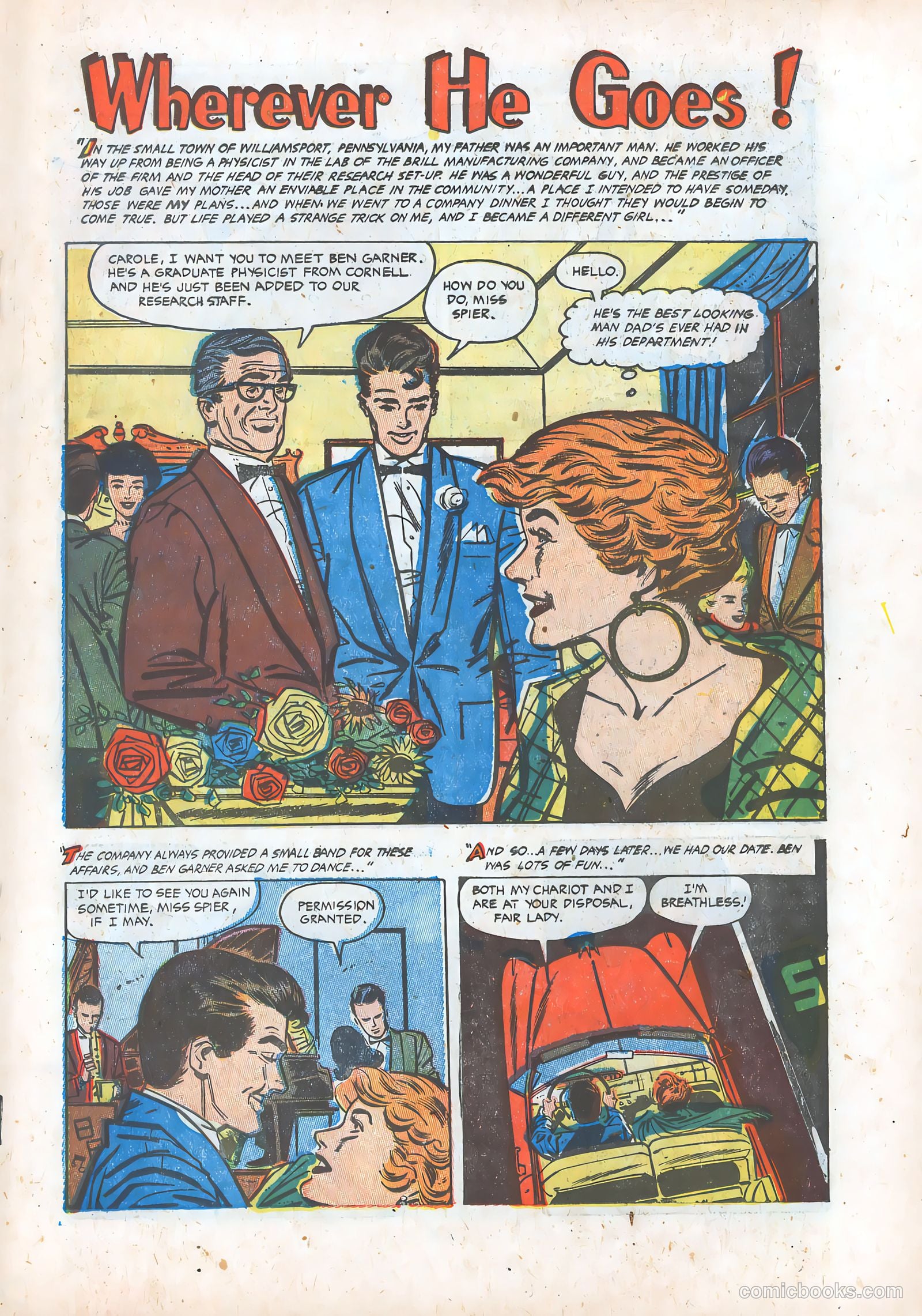 Pictorial Romances #23 — page 19 of 36