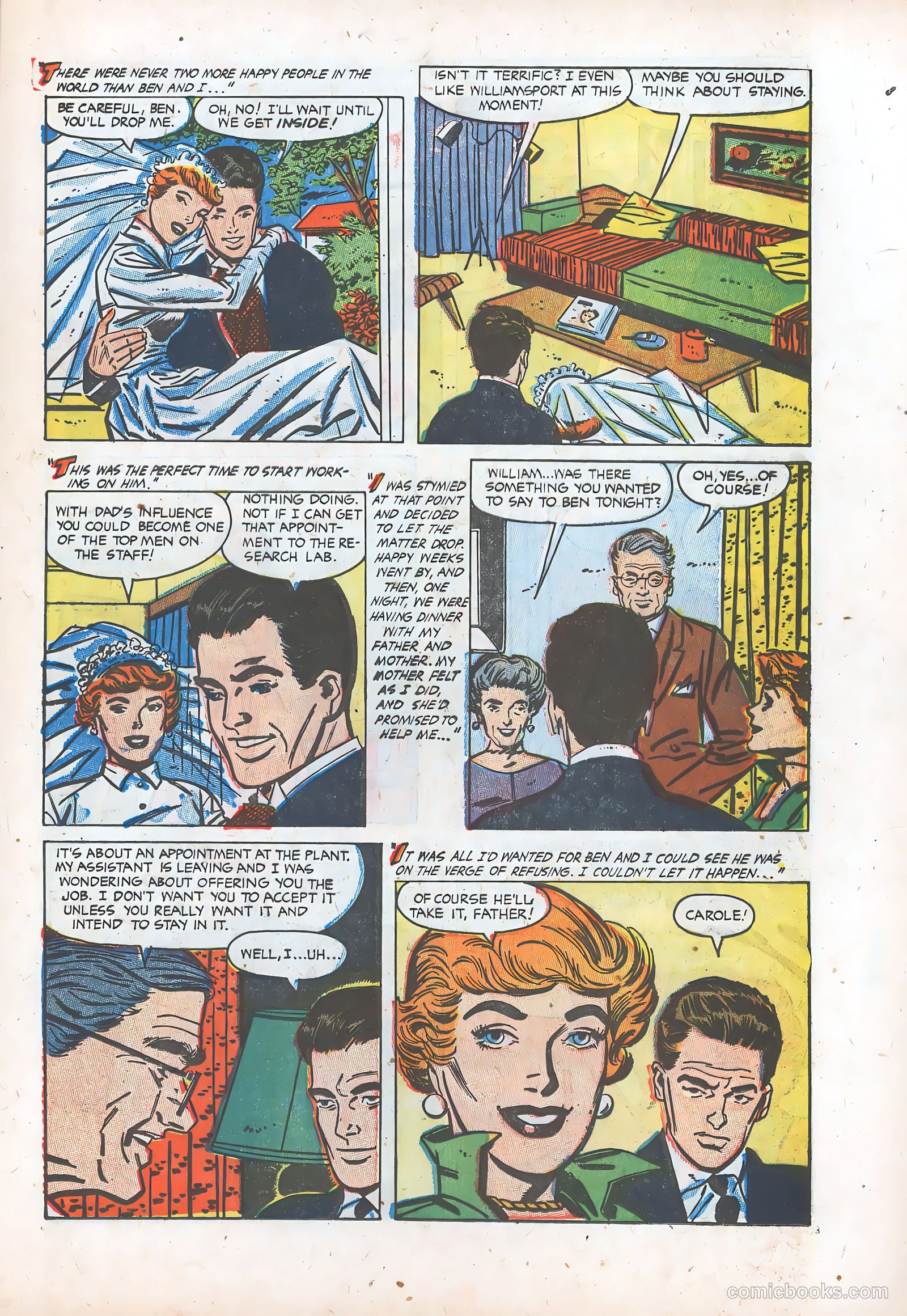 Pictorial Romances #23 — page 21 of 36