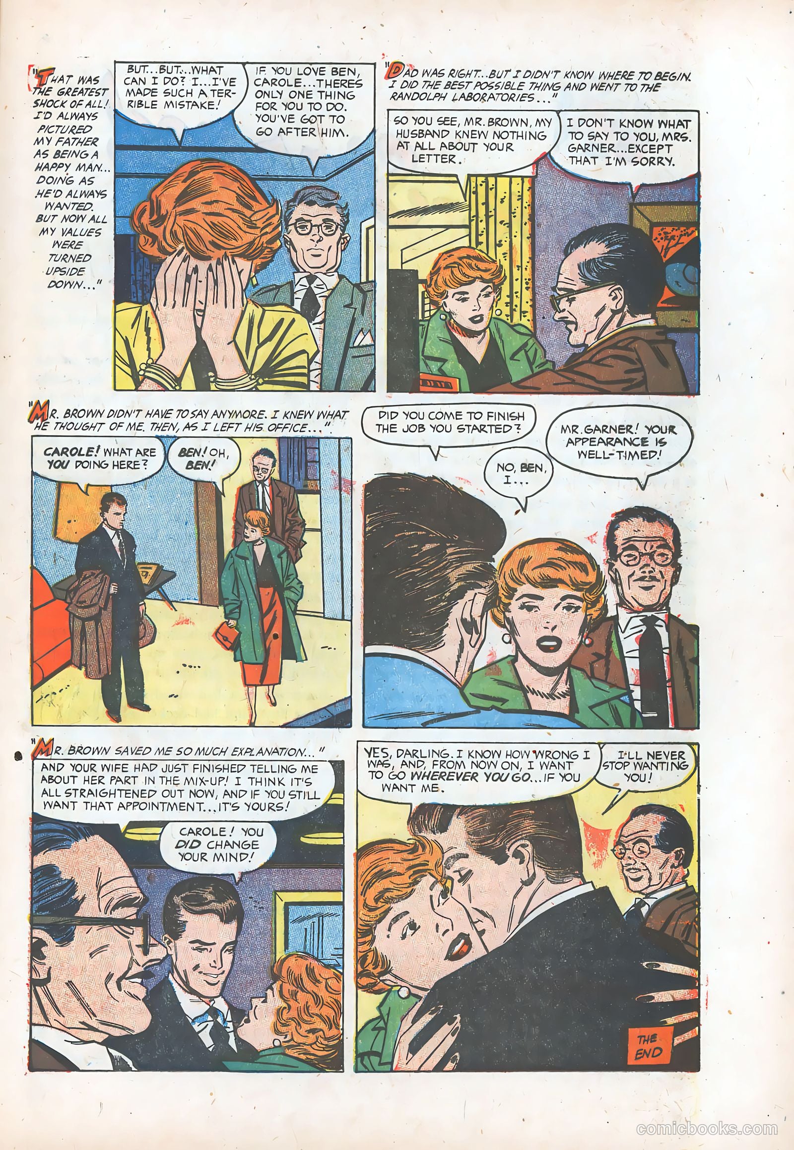 Pictorial Romances #23 — page 25 of 36