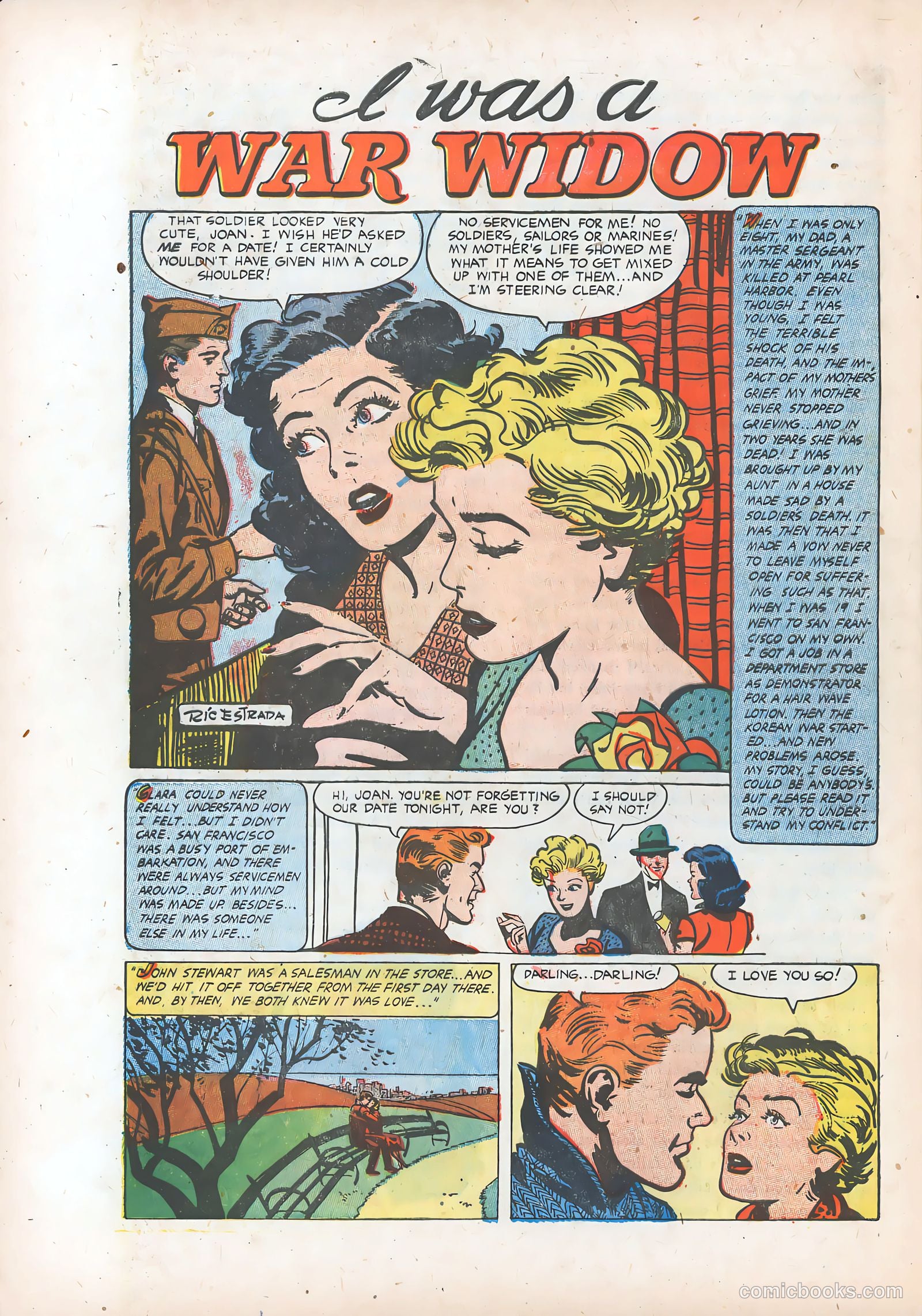 Pictorial Romances #23 — page 28 of 36
