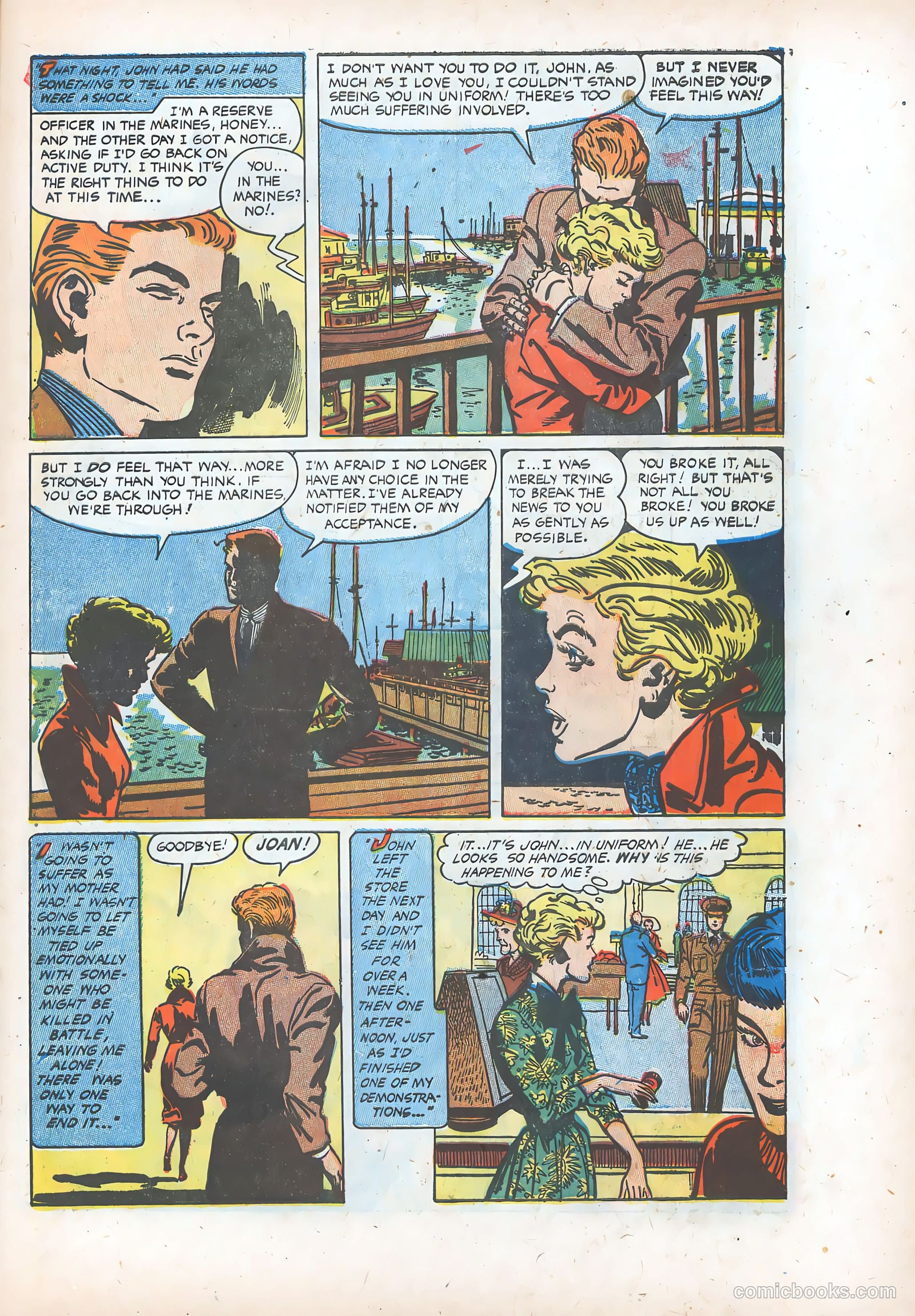 Pictorial Romances #23 — page 29 of 36