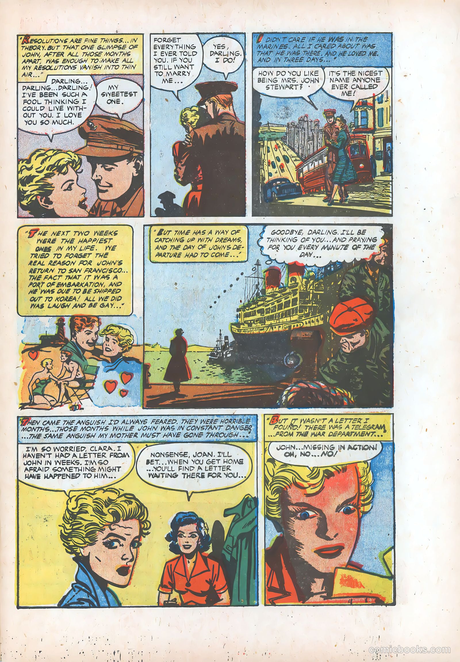 Pictorial Romances #23 — page 31 of 36