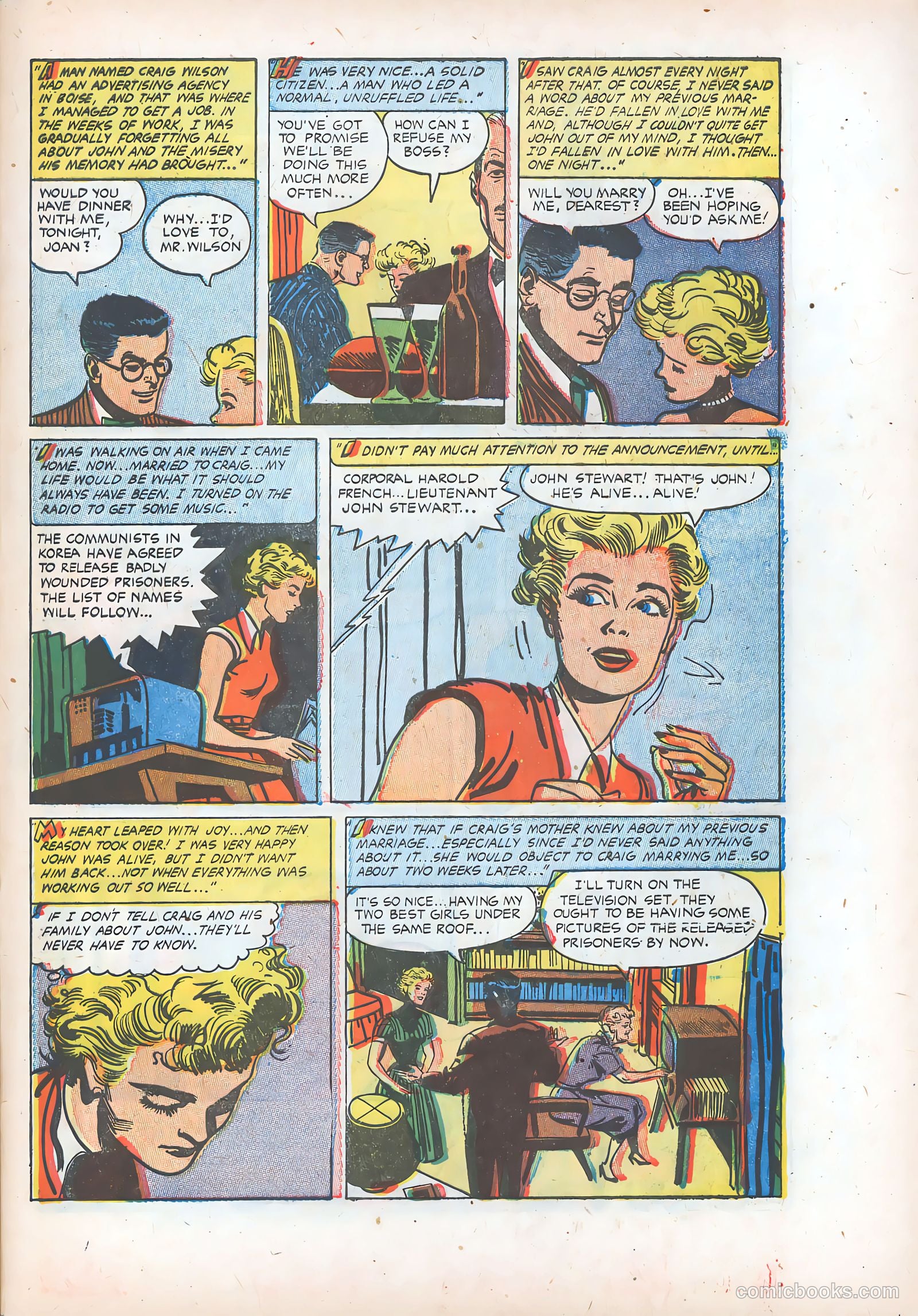 Pictorial Romances #23 — page 33 of 36