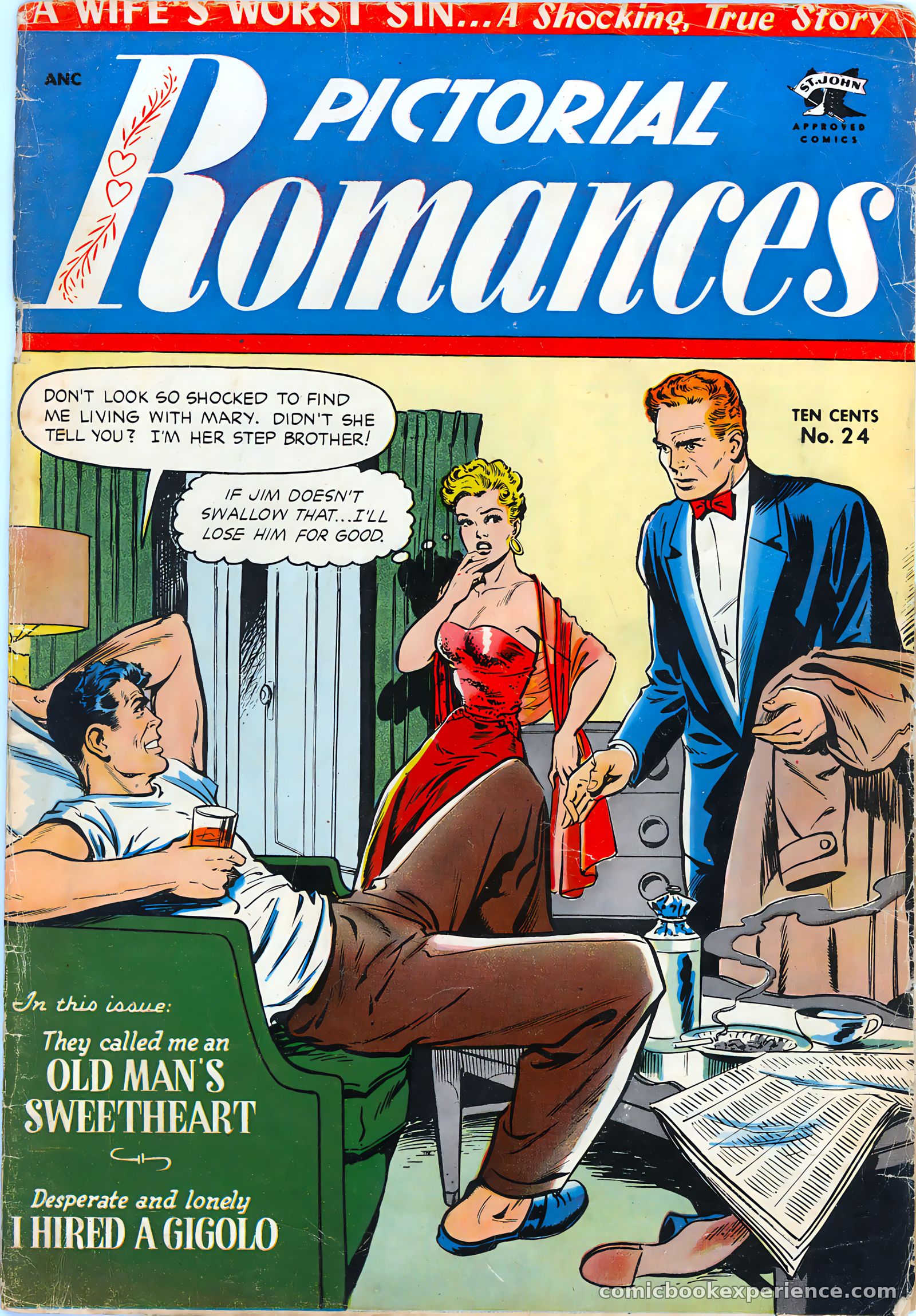 Pictorial Romances #24 — page 1 of 36