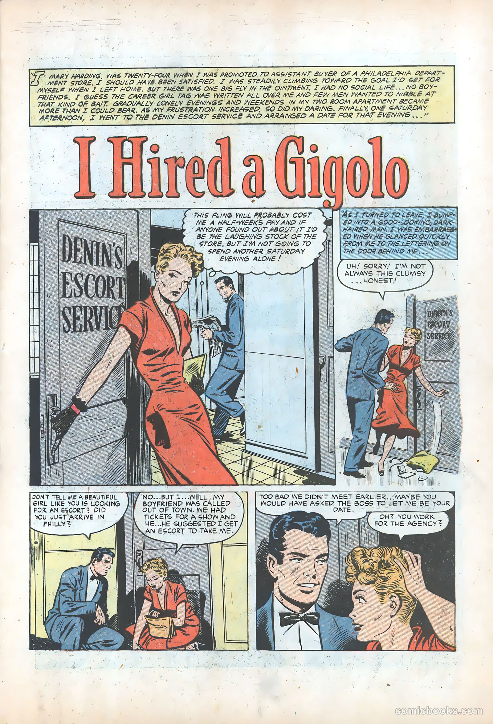 Pictorial Romances #24 — page 3 of 36
