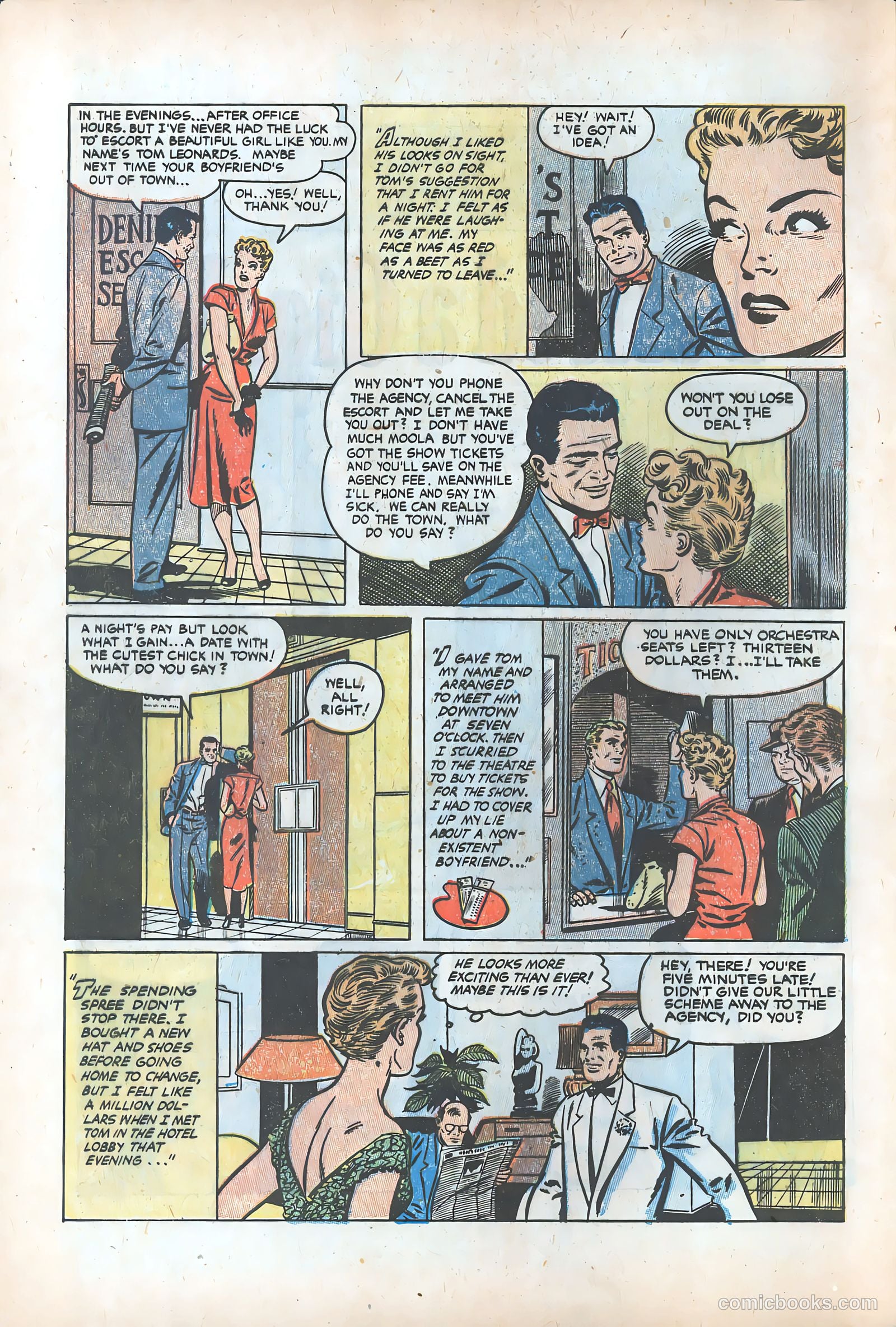 Pictorial Romances #24 — page 4 of 36