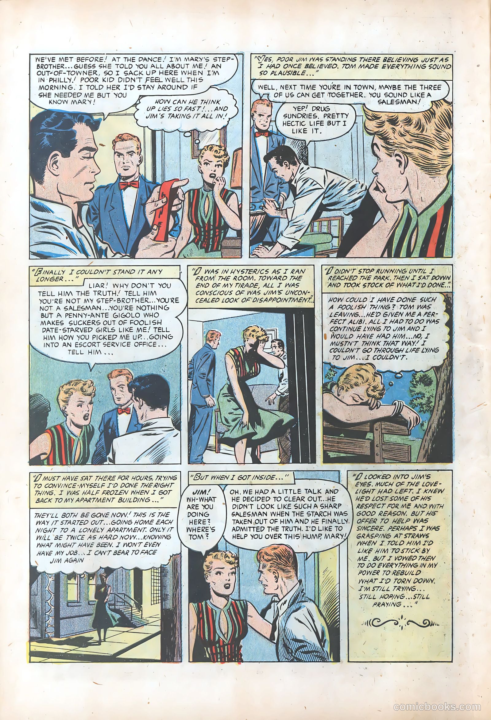 Pictorial Romances #24 — page 10 of 36