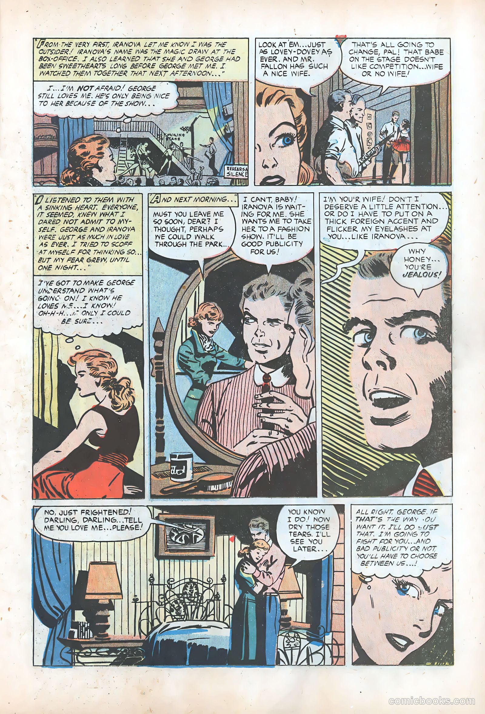 Pictorial Romances #24 — page 15 of 36