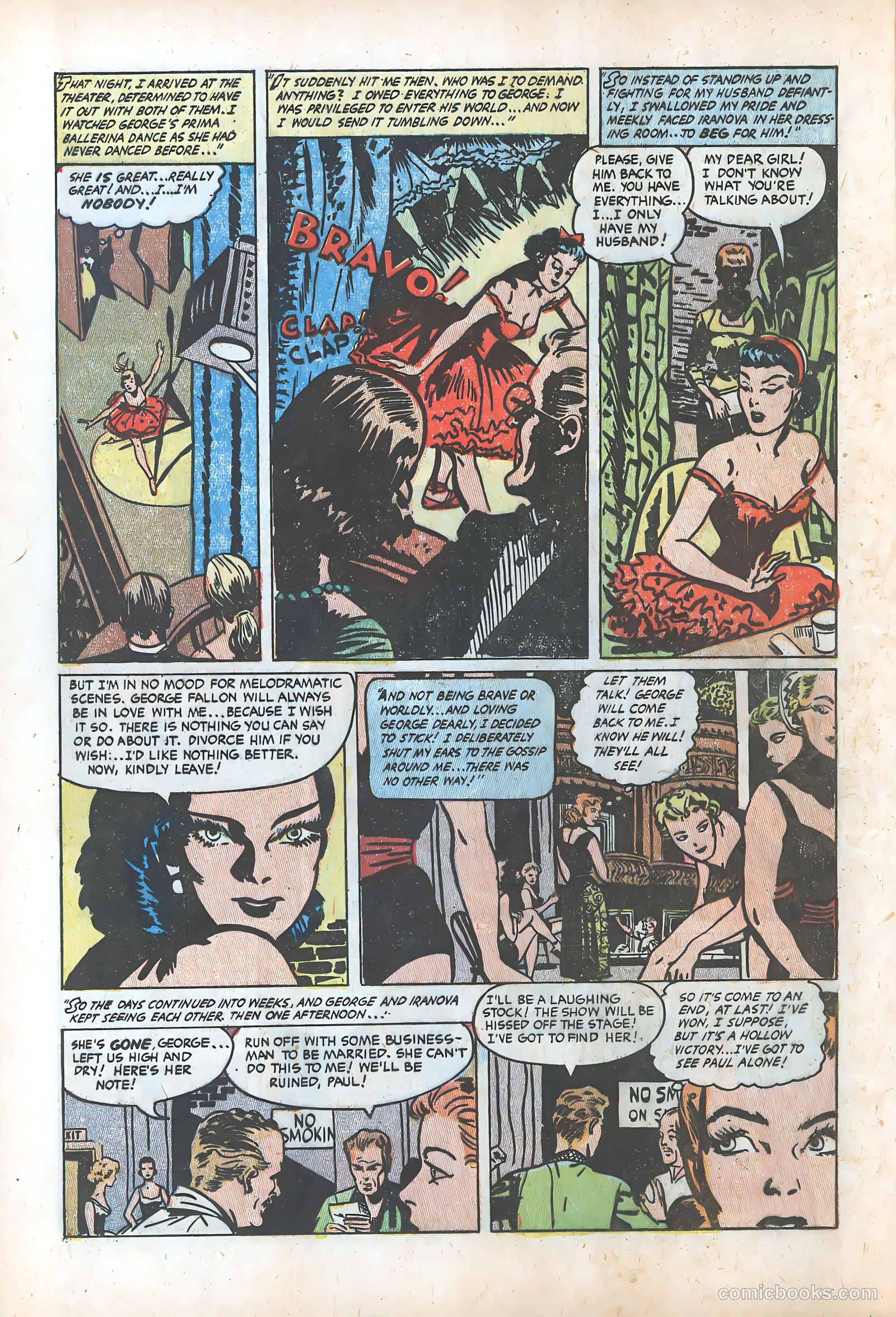 Pictorial Romances #24 — page 16 of 36