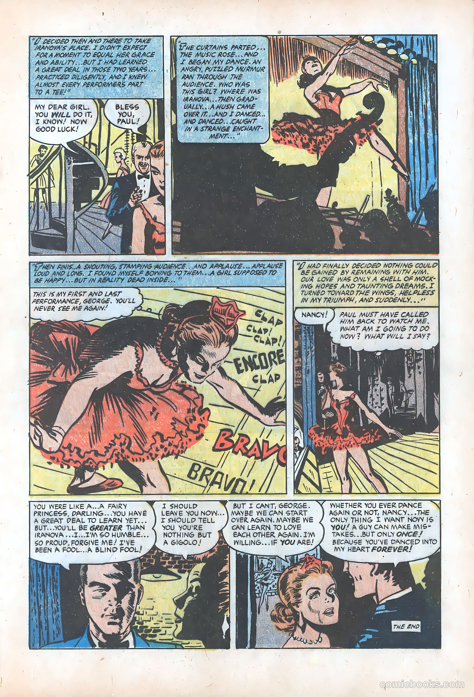 Pictorial Romances #24 — page 17 of 36