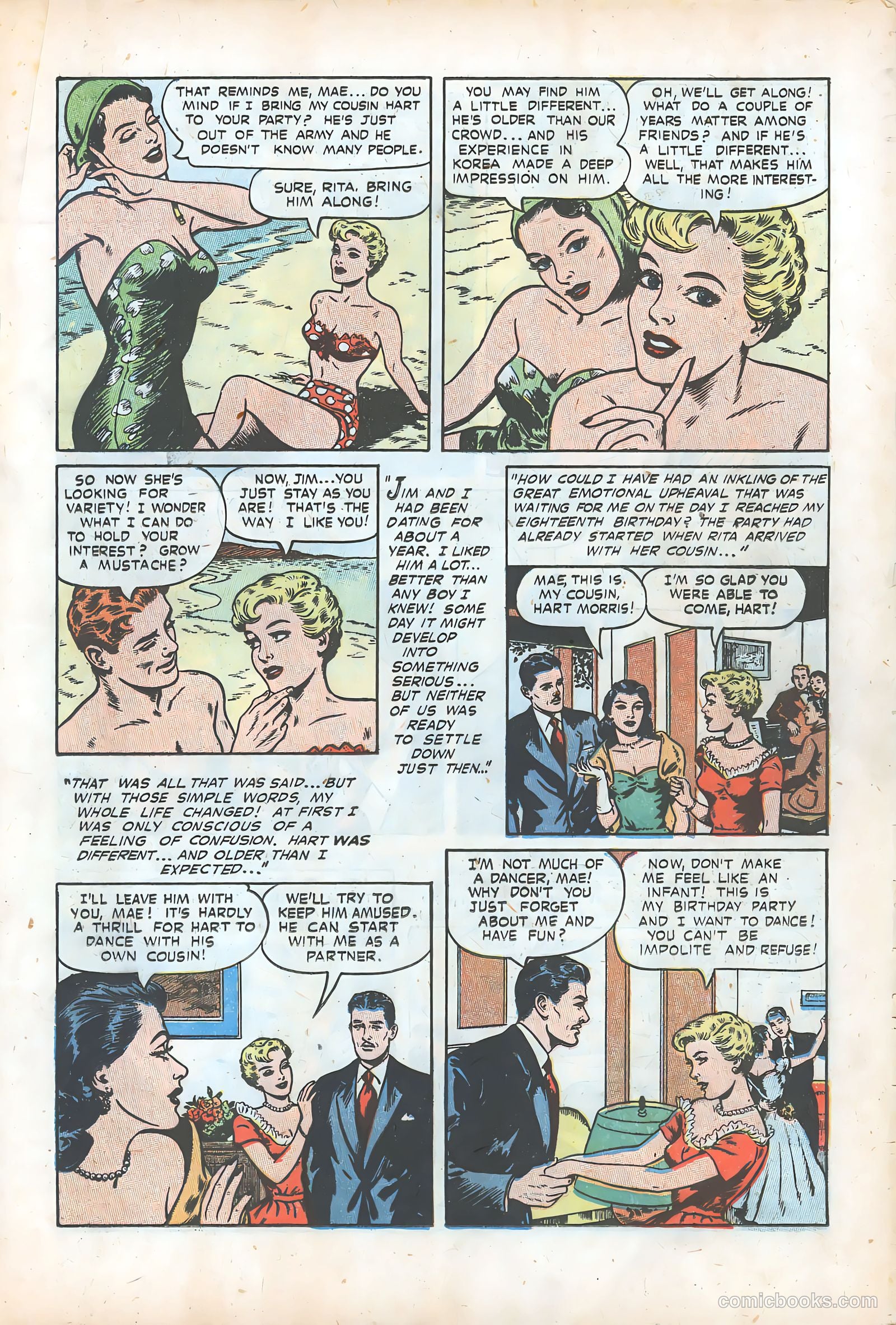 Pictorial Romances #24 — page 19 of 36