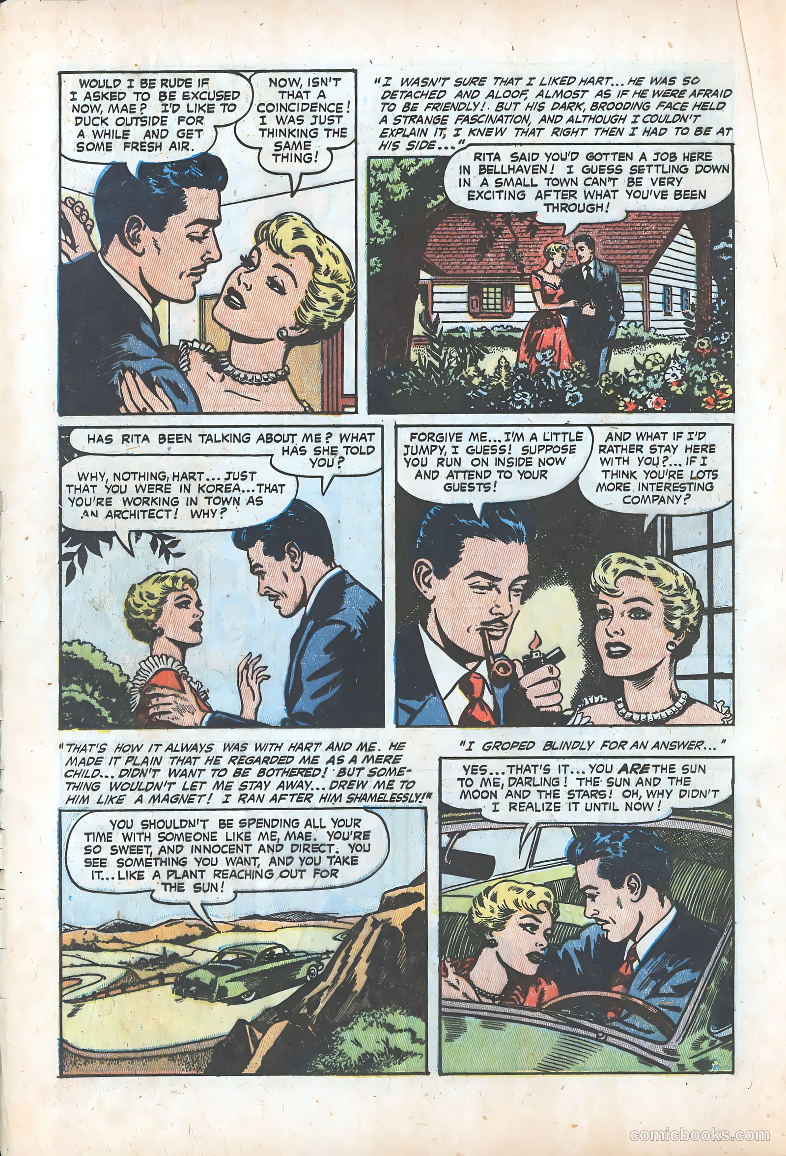Pictorial Romances #24 — page 20 of 36
