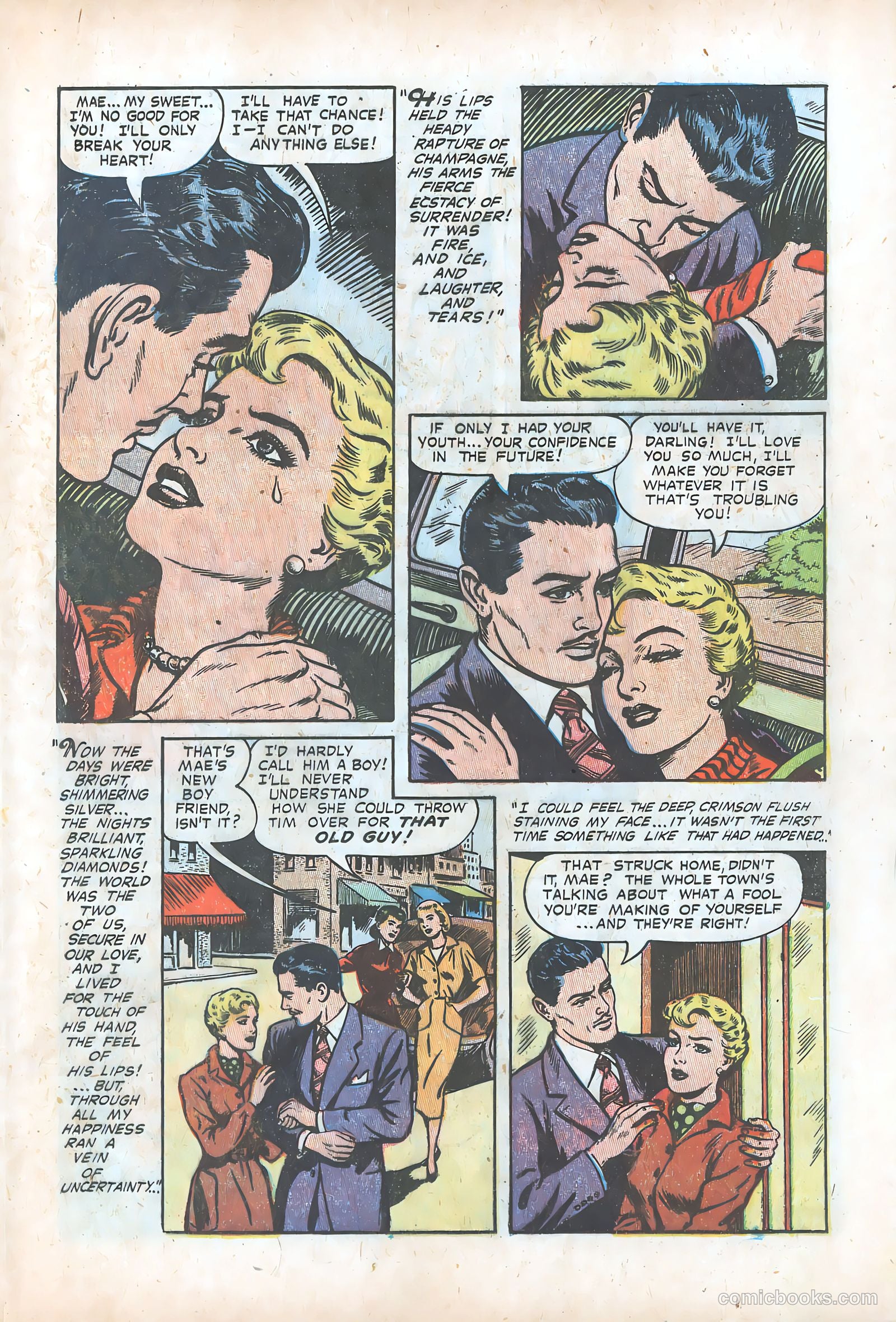 Pictorial Romances #24 — page 21 of 36