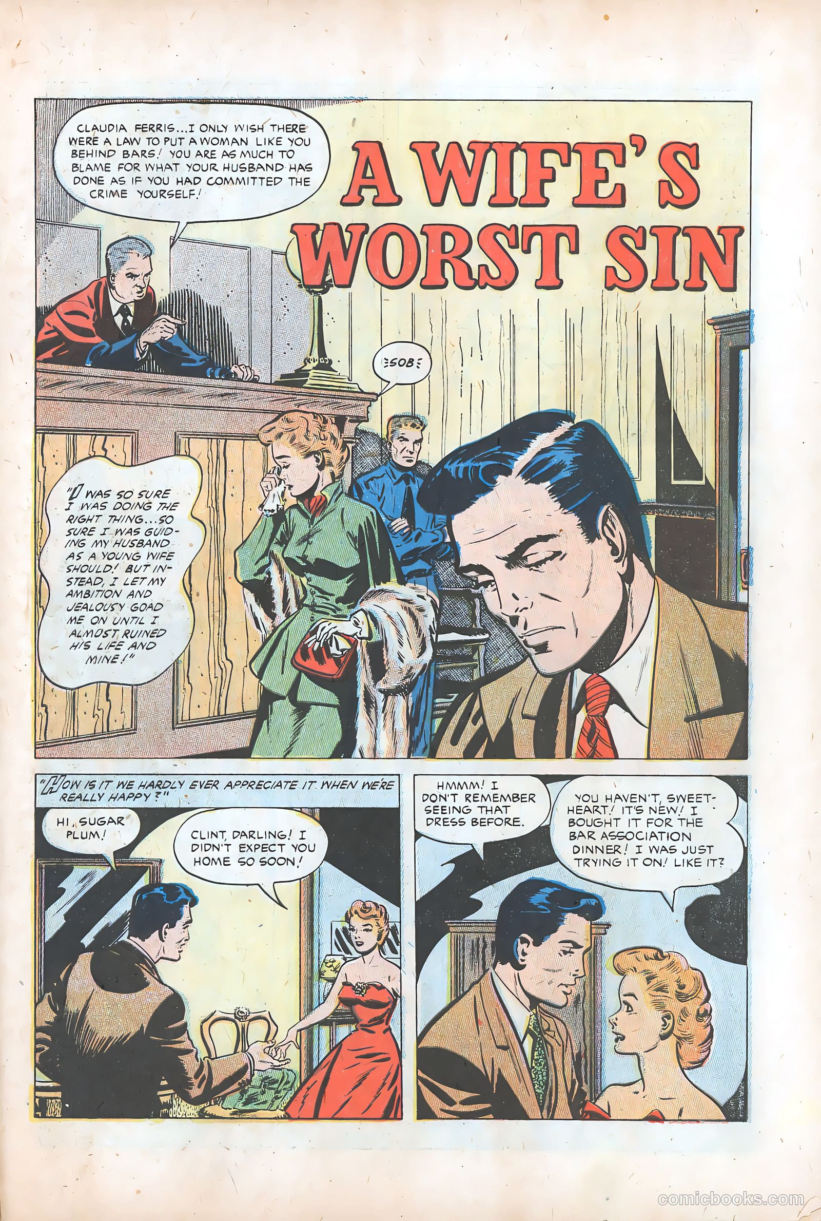 Pictorial Romances #24 — page 27 of 36