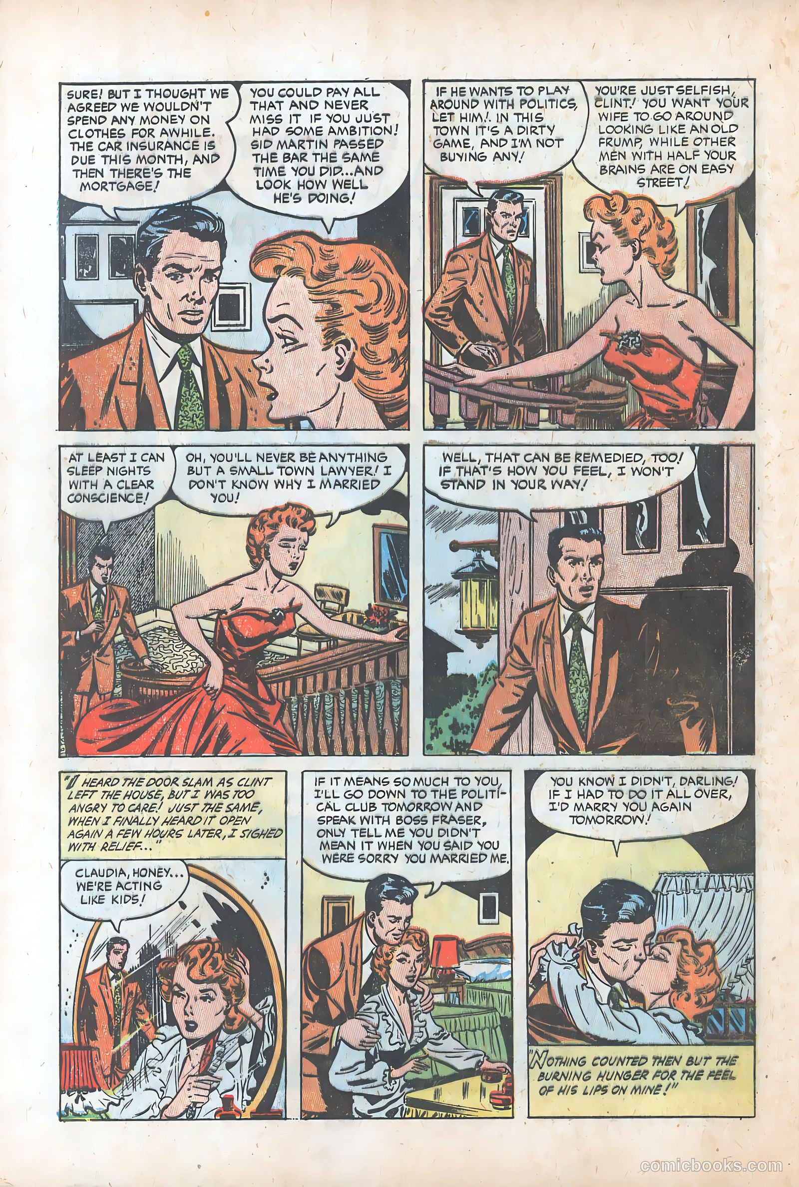 Pictorial Romances #24 — page 28 of 36