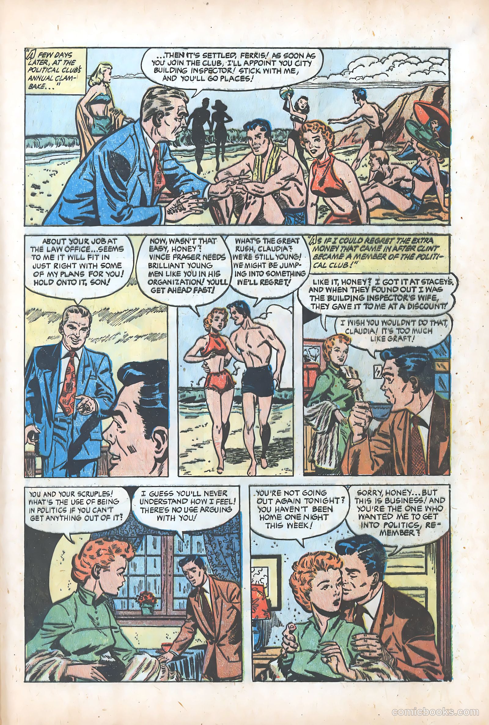 Pictorial Romances #24 — page 29 of 36