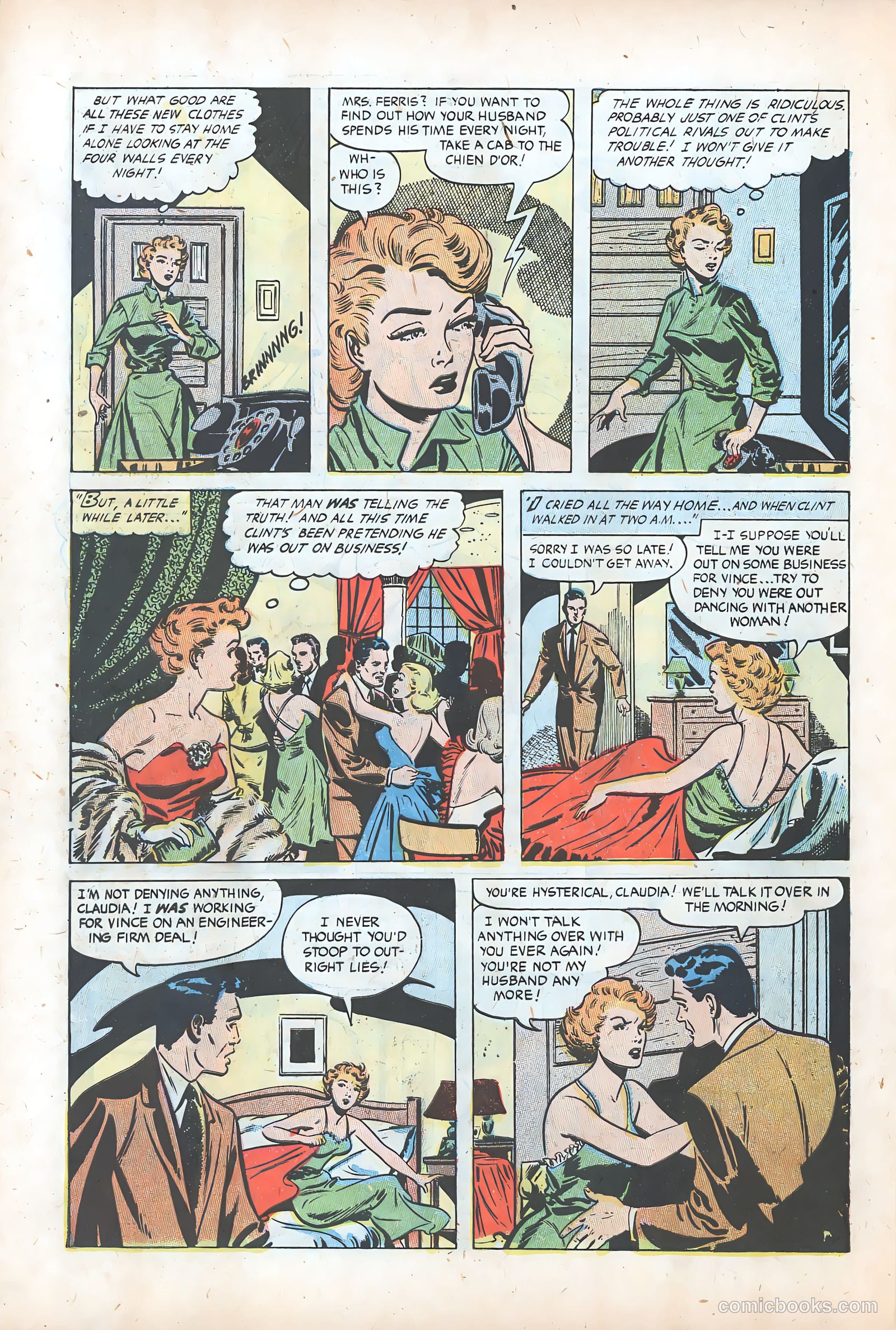 Pictorial Romances #24 — page 30 of 36