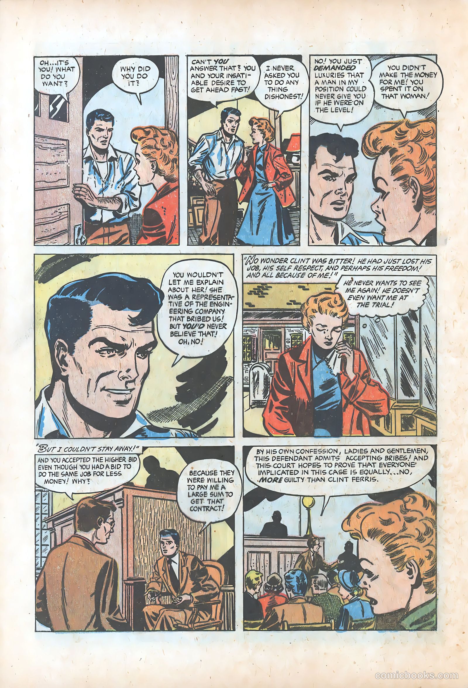 Pictorial Romances #24 — page 32 of 36