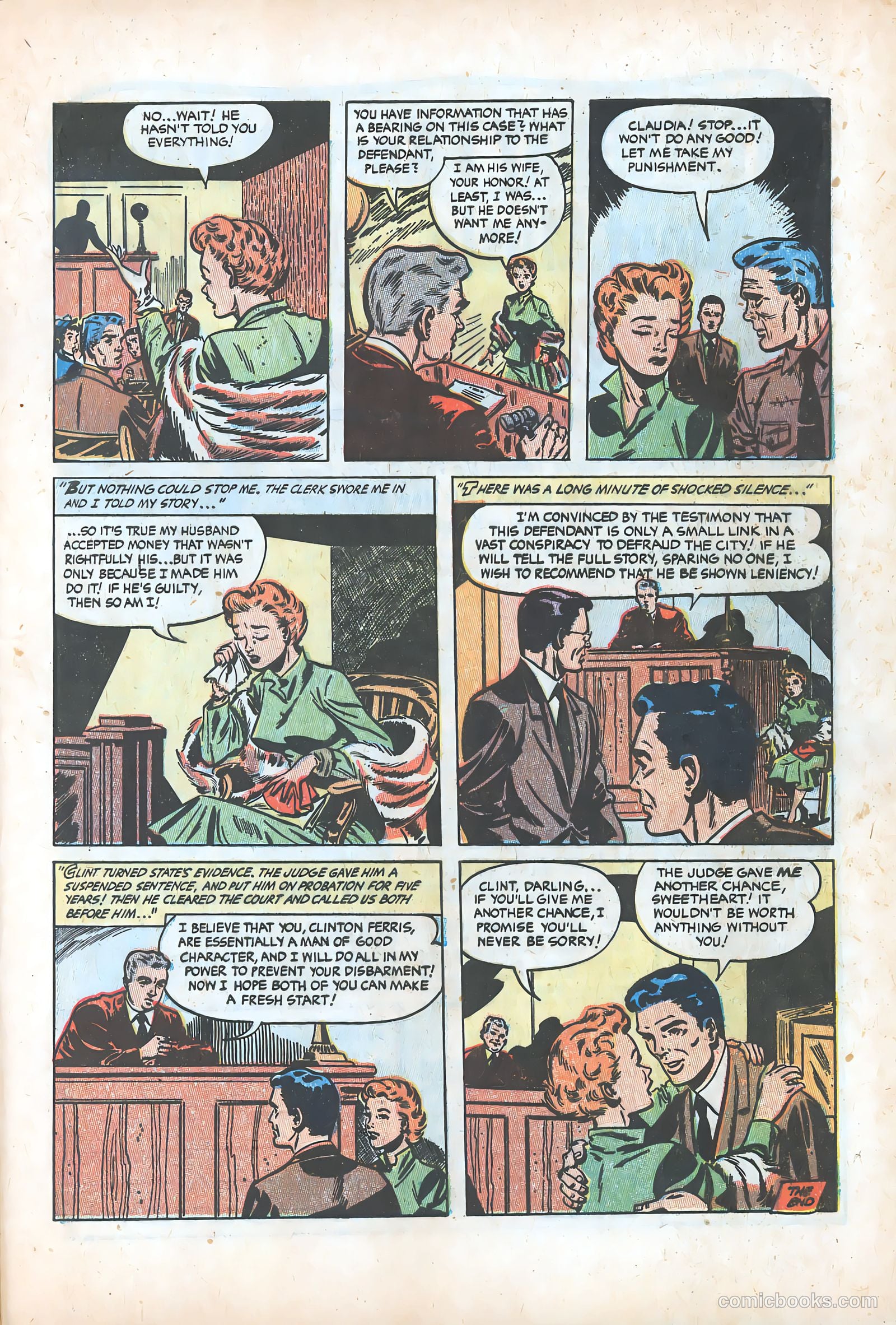 Pictorial Romances #24 — page 33 of 36