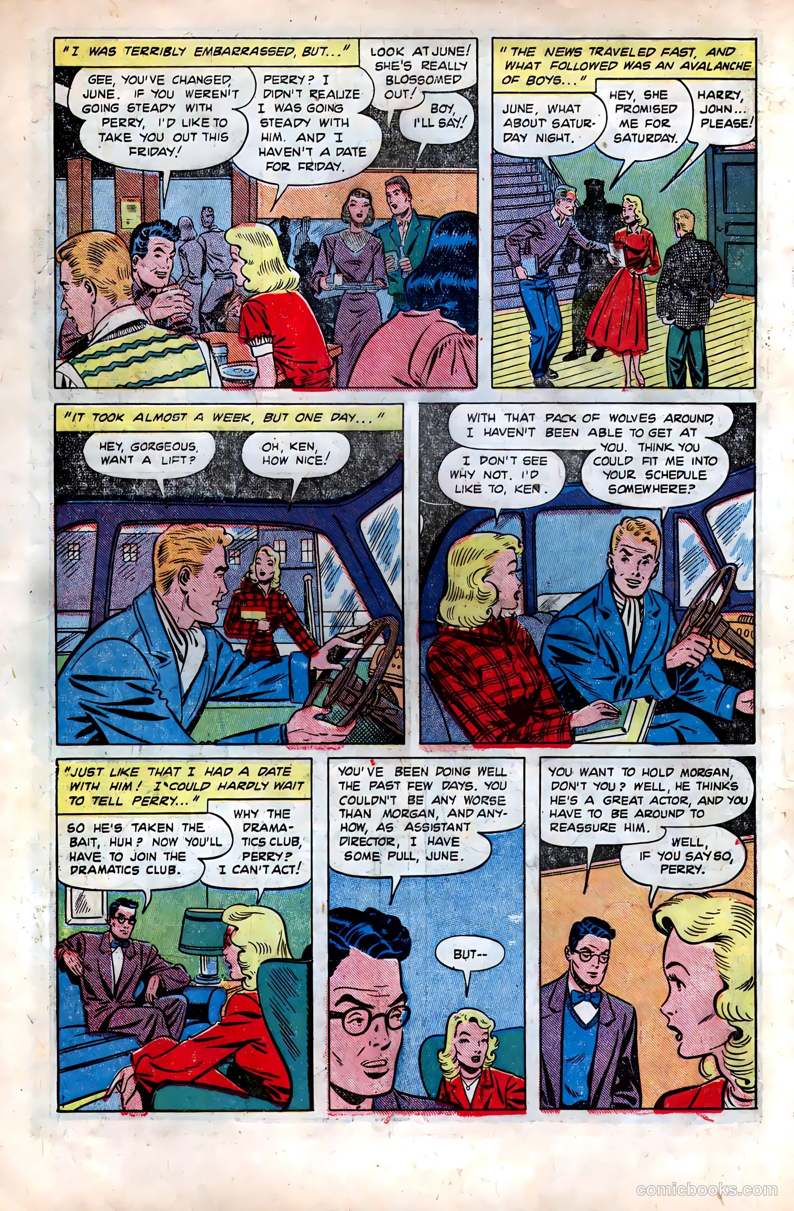 Pictorial Romances #4 — page 7 of 37