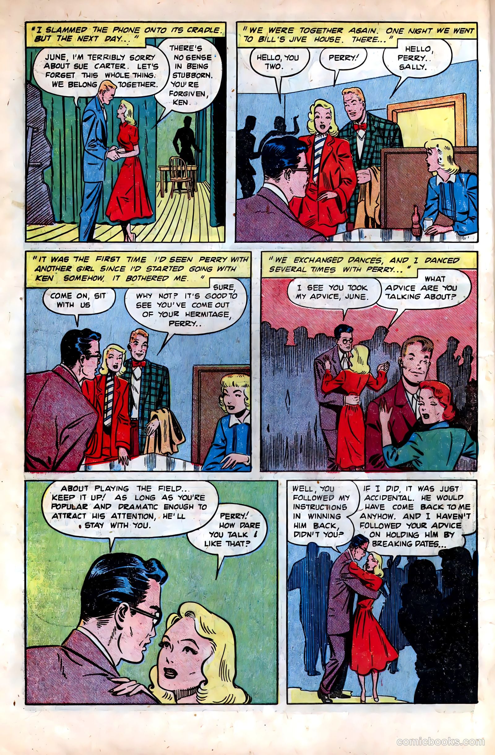 Pictorial Romances #4 — page 11 of 37