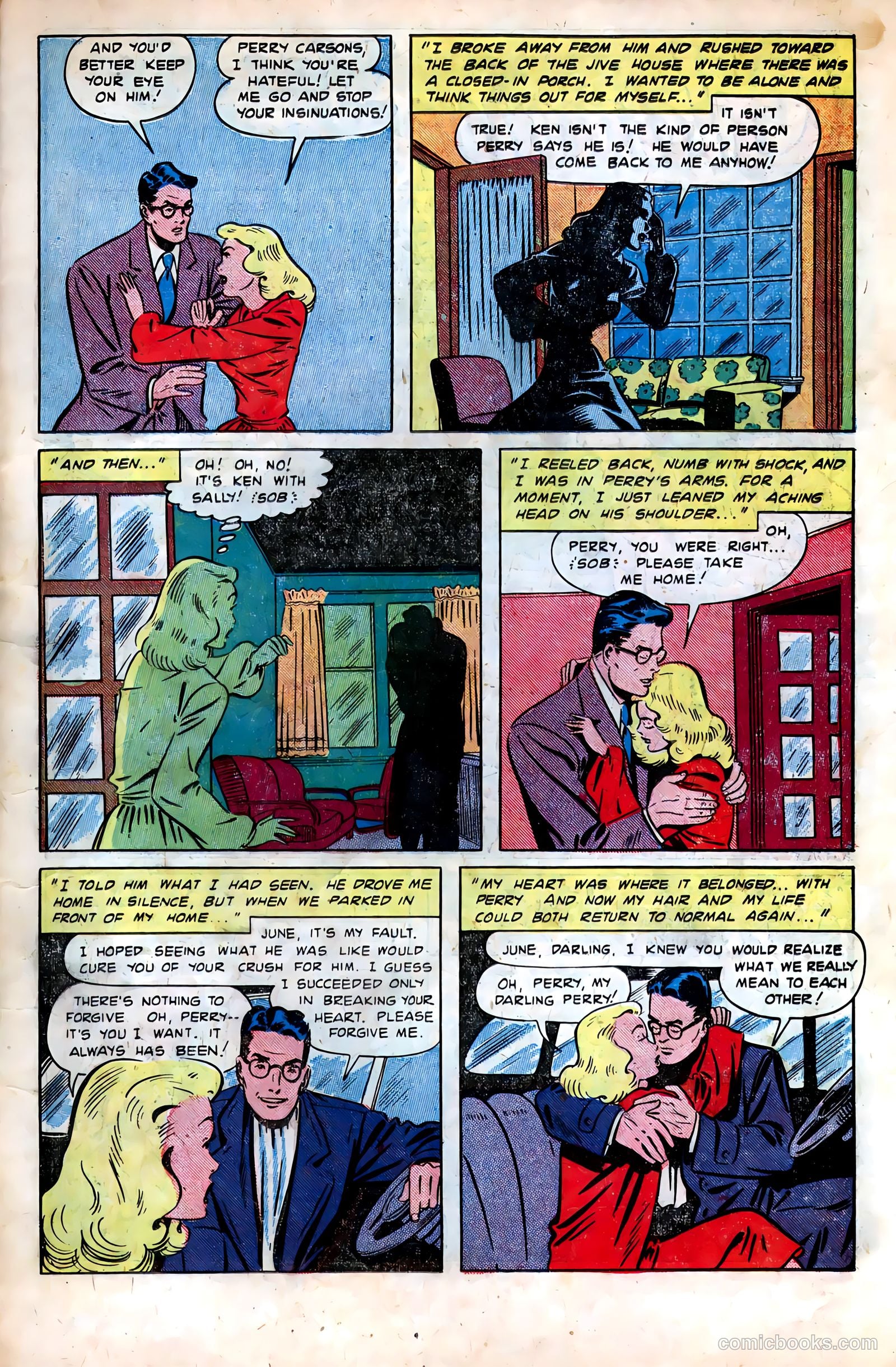Pictorial Romances #4 — page 12 of 37