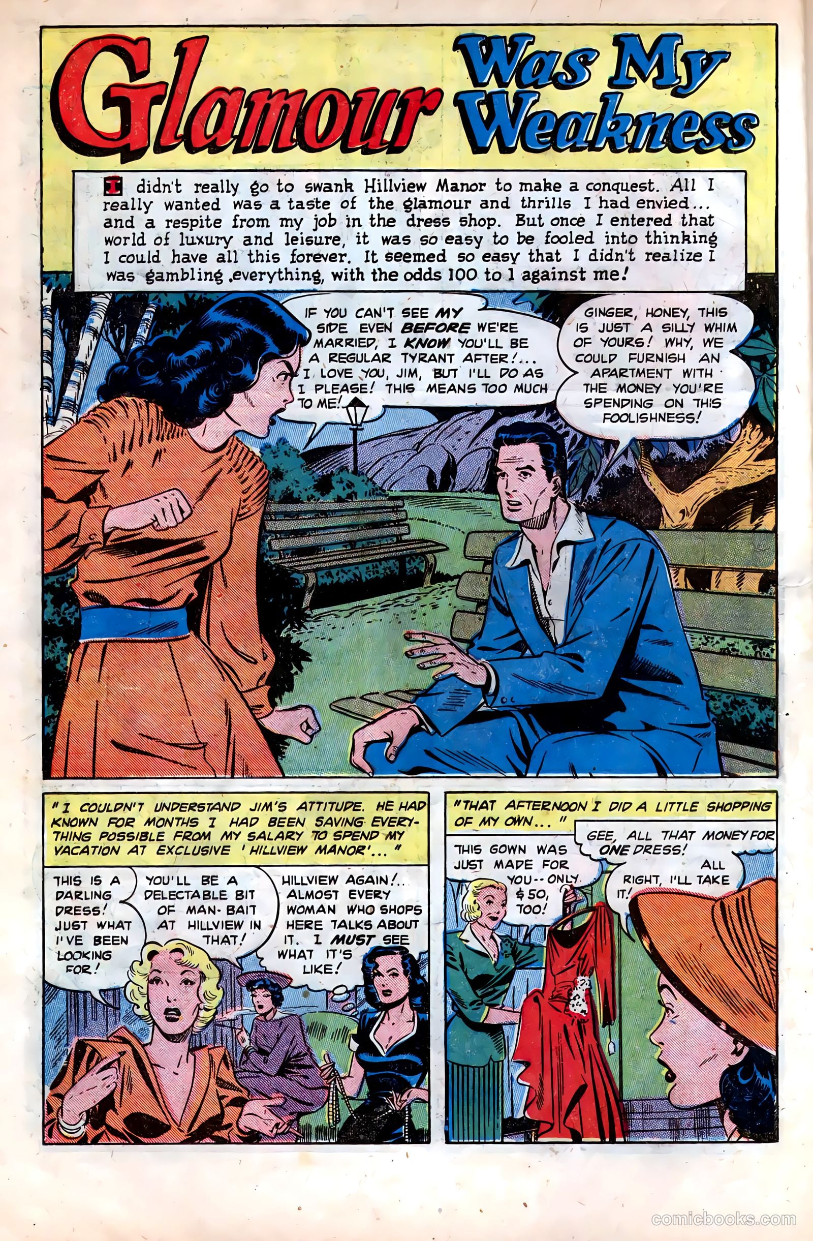 Pictorial Romances #4 — page 13 of 37